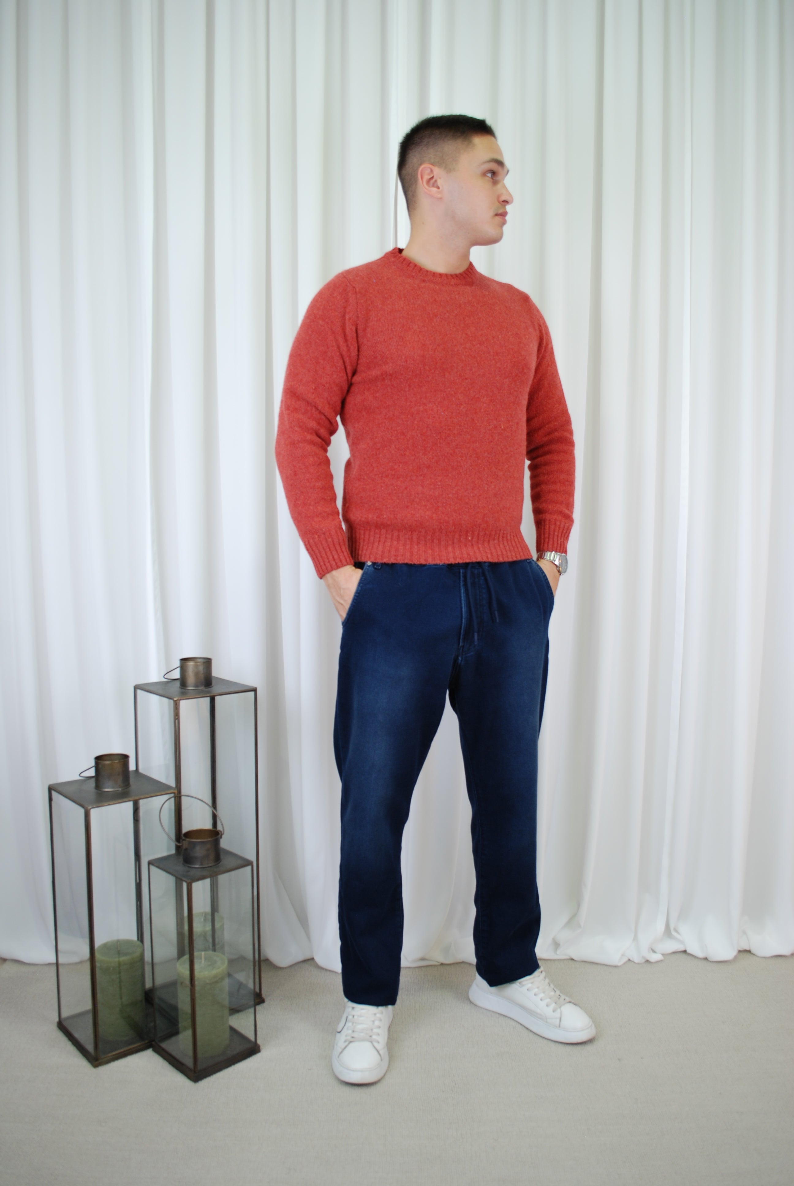 PANTALONE JOGGER DENIM