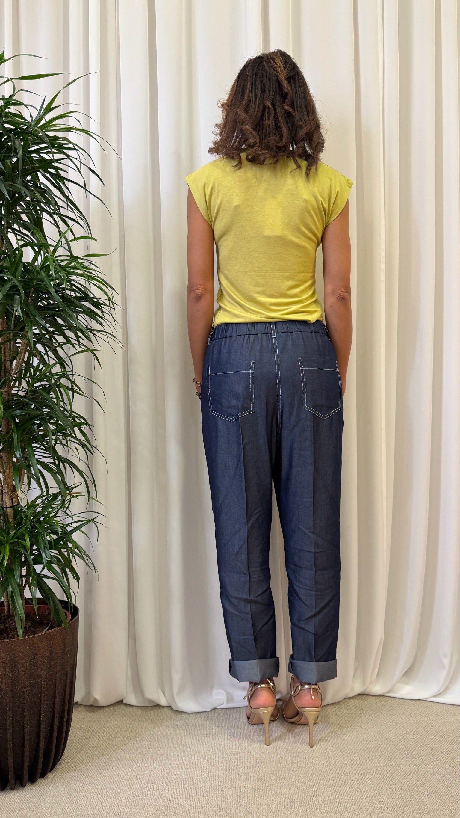LYOCELL TROUSERS 