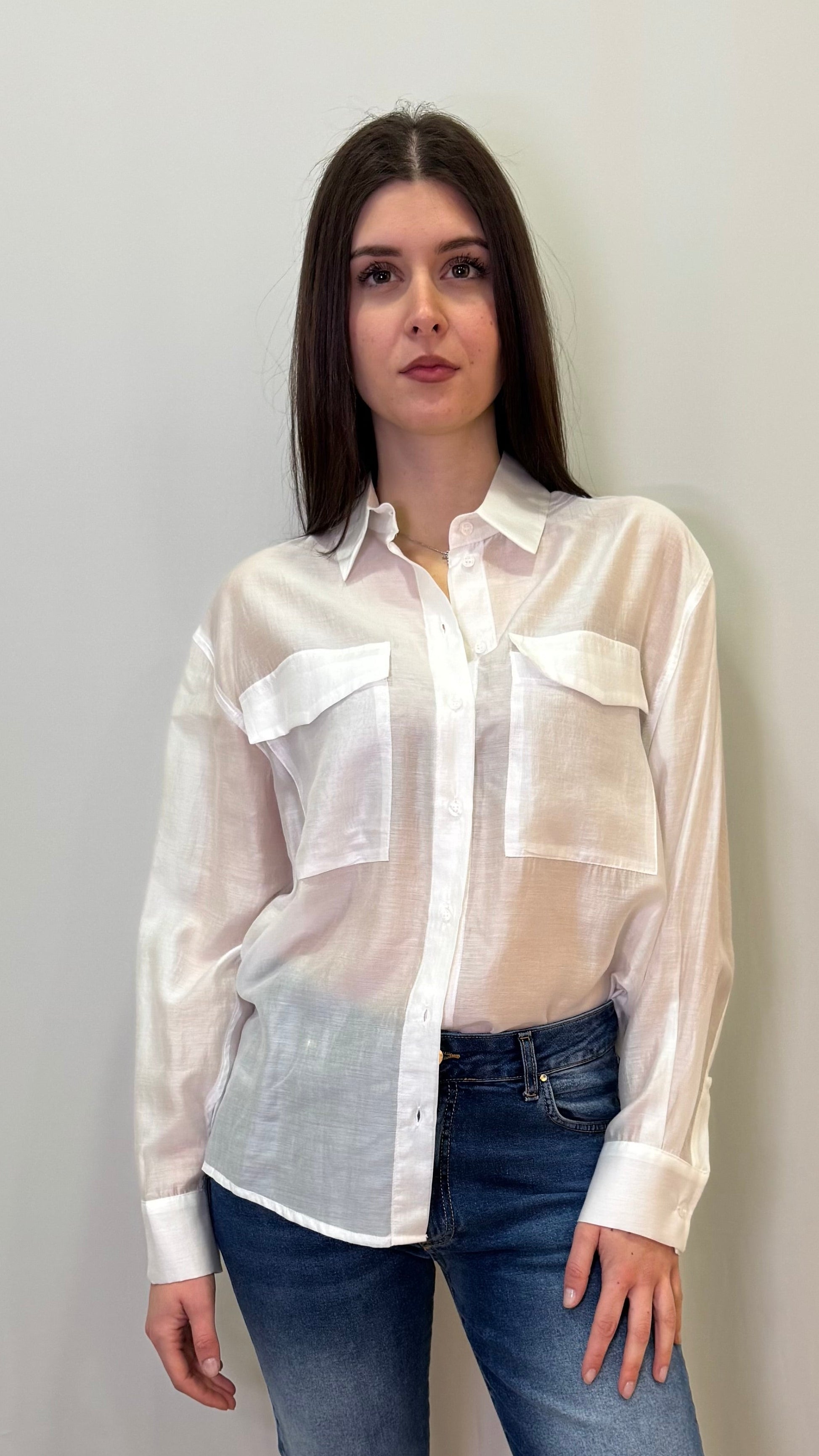 SEMI-TRANSPARENT SHIRT
