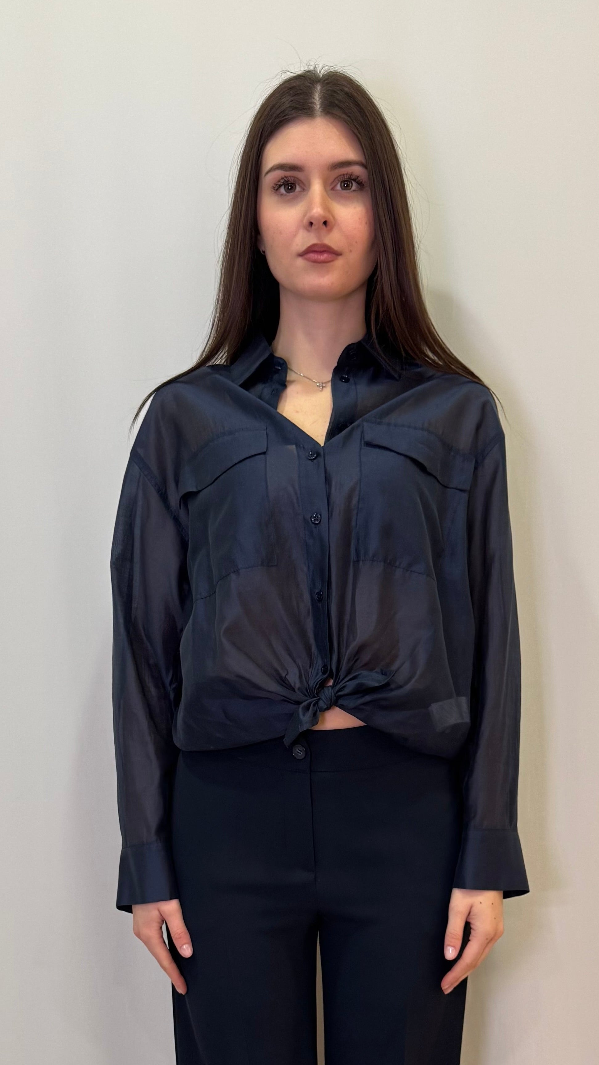 SEMI-TRANSPARENT SHIRT
