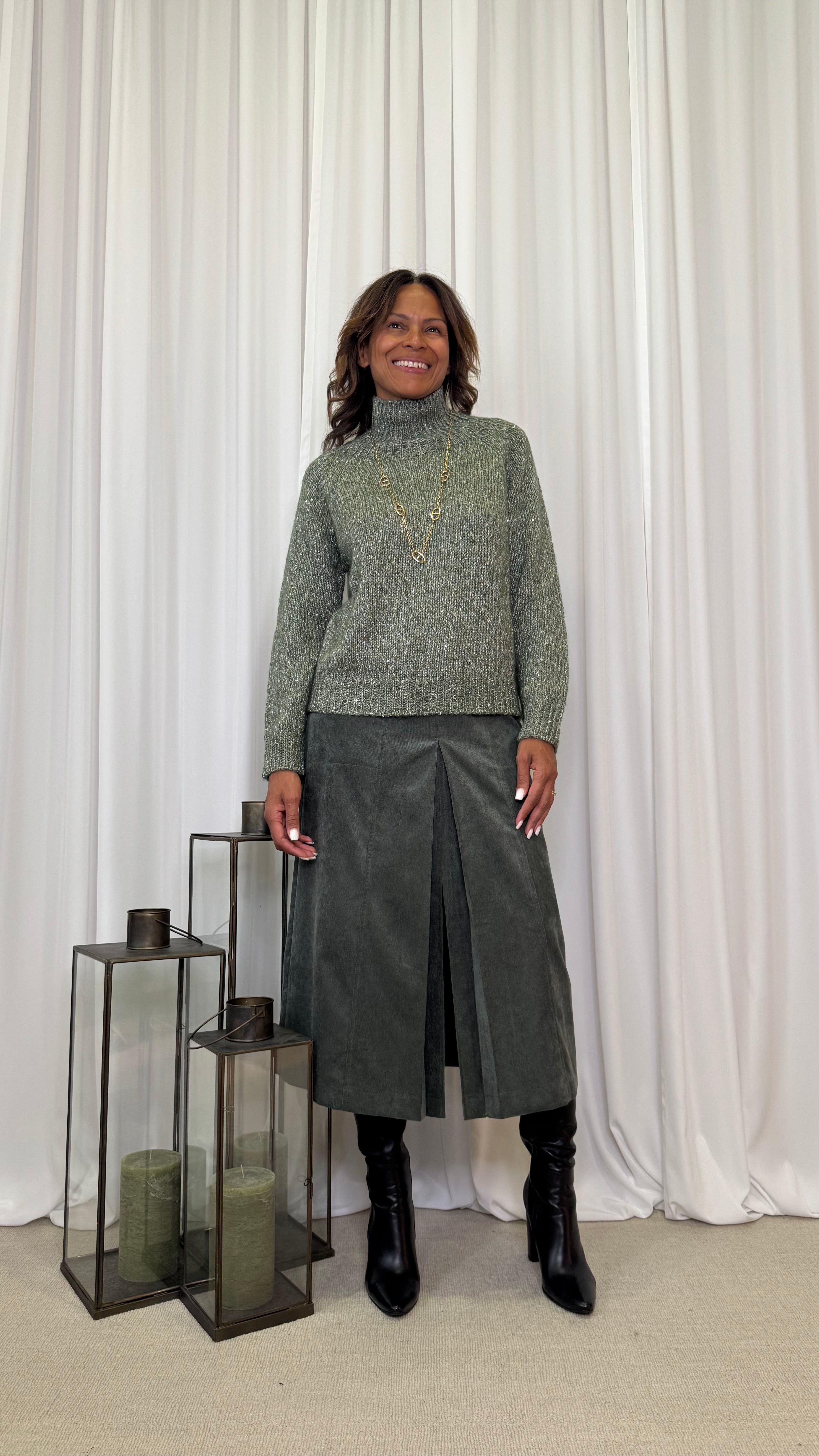 MAGLIA CON PAILLETTES