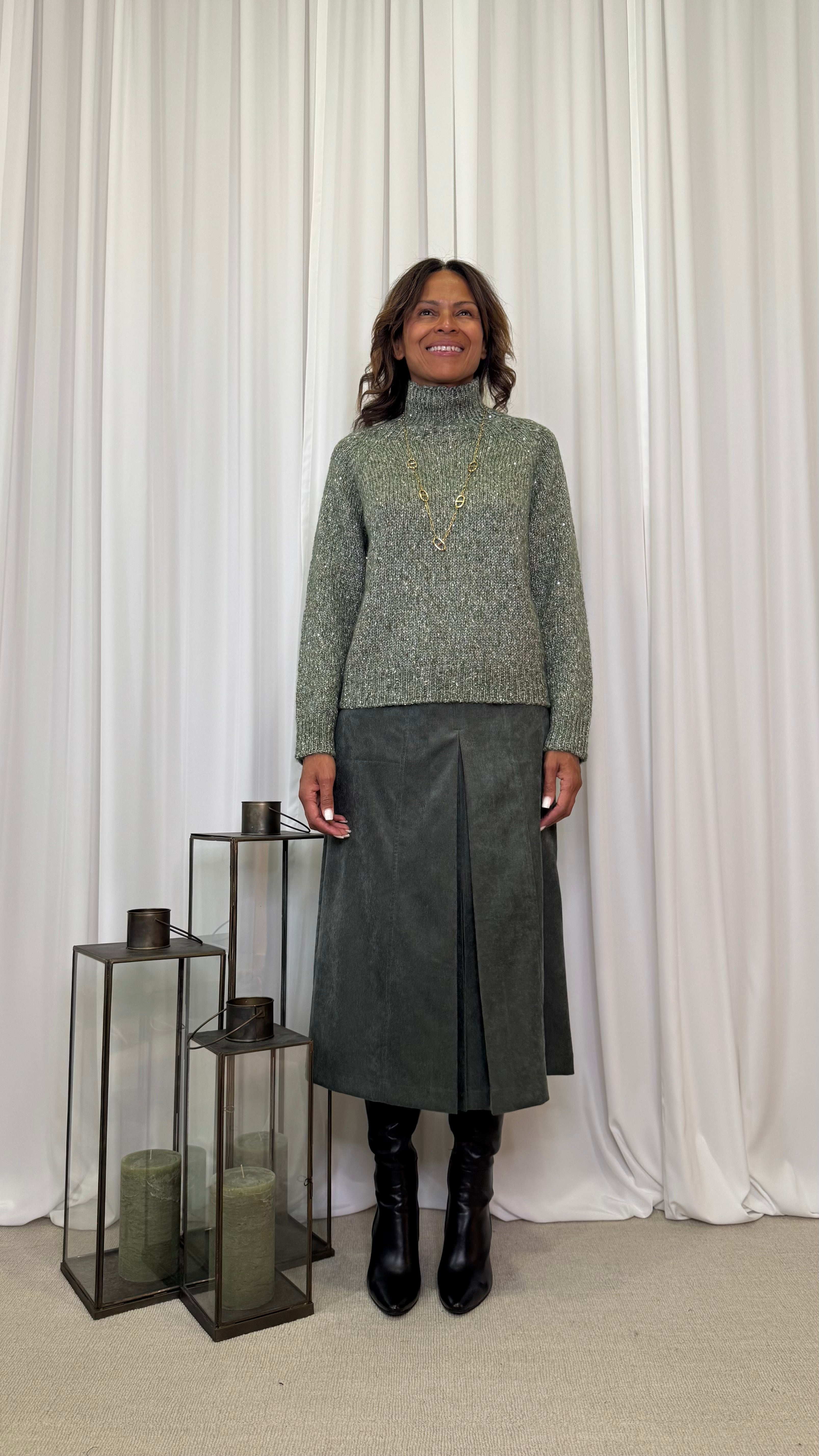 MAGLIA CON PAILLETTES