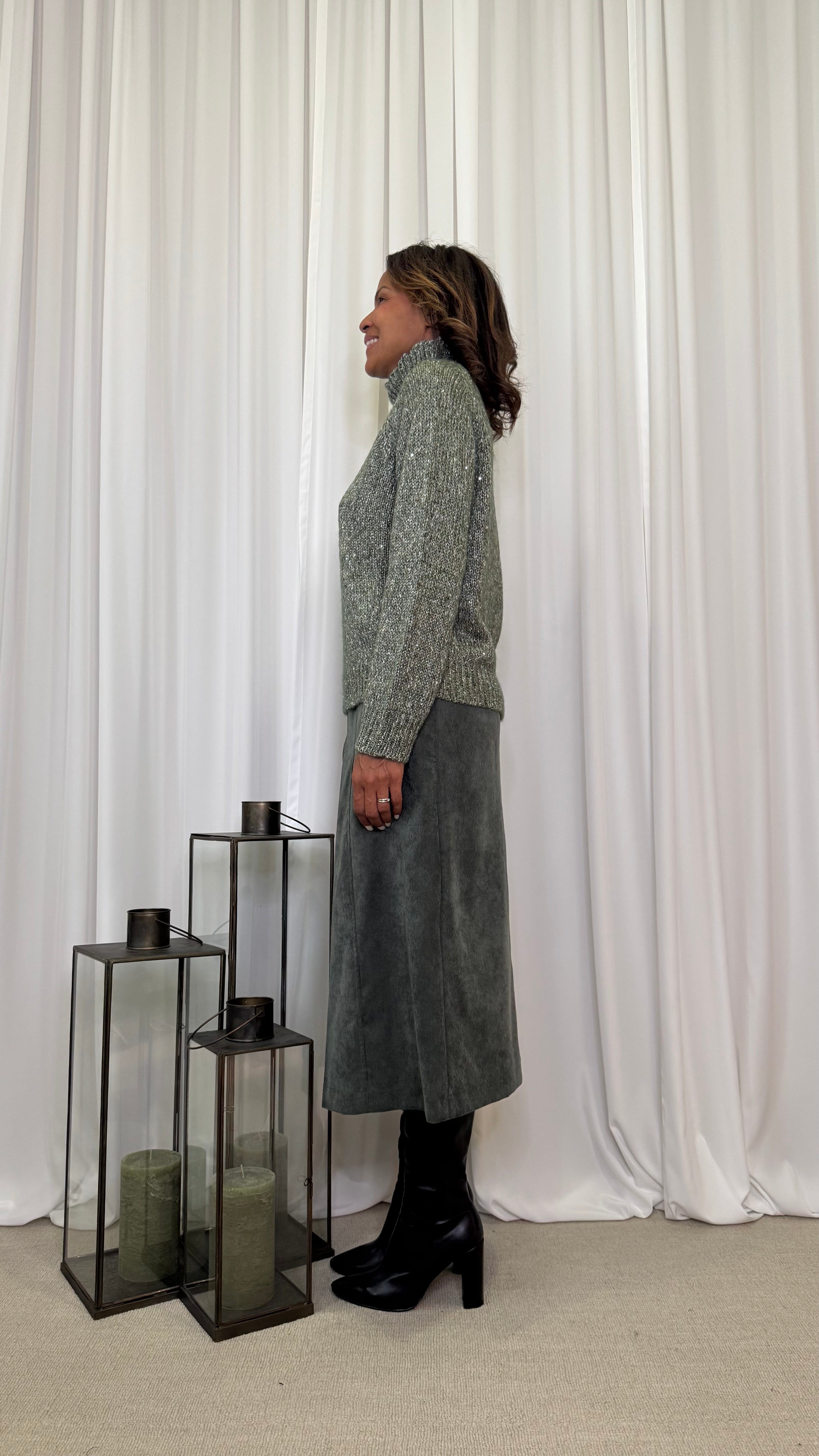 MAGLIA CON PAILLETTES