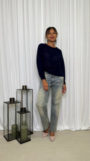 MAGLIA GIROCOLLO MOHAIR