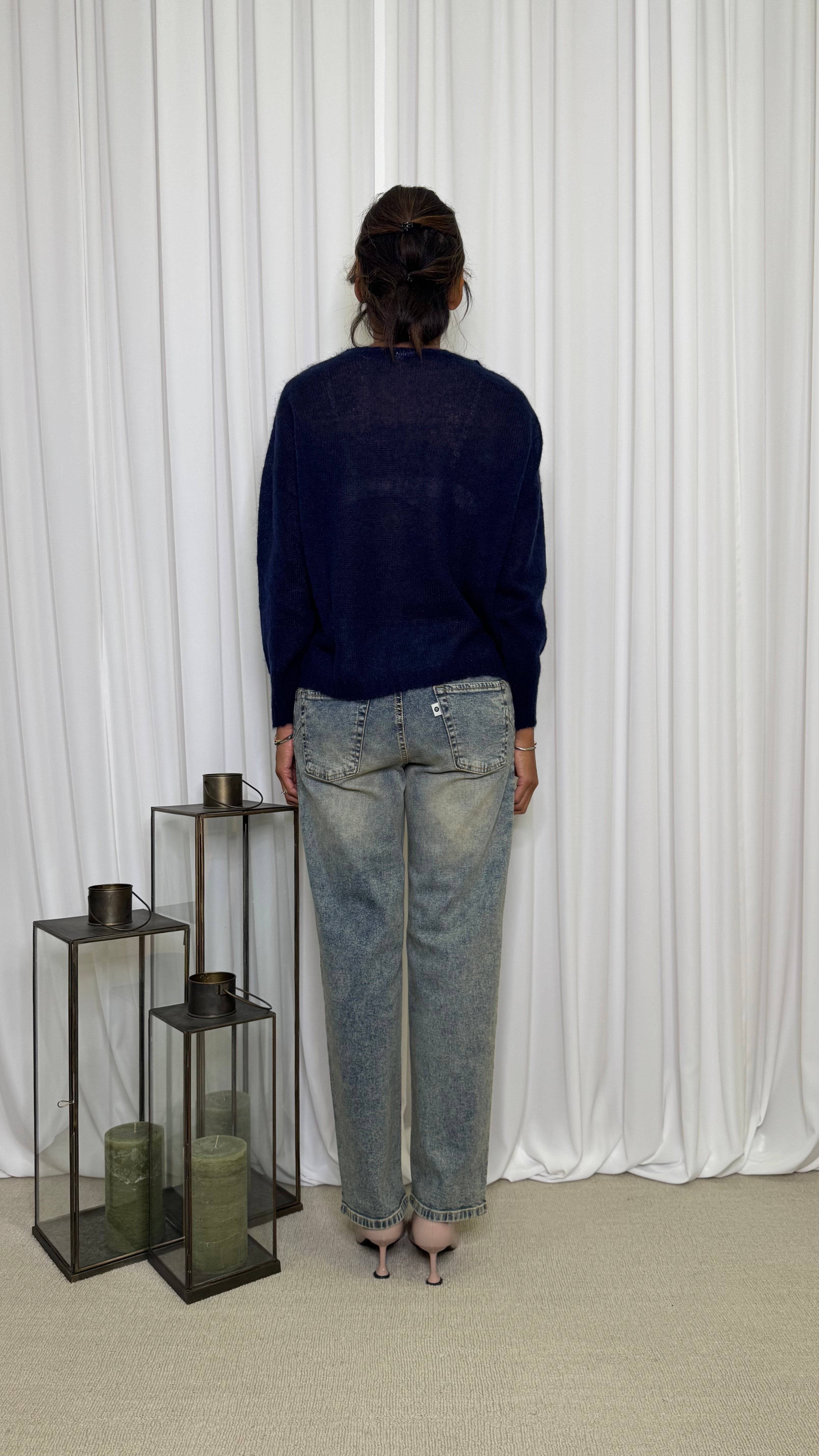 MAGLIA GIROCOLLO MOHAIR