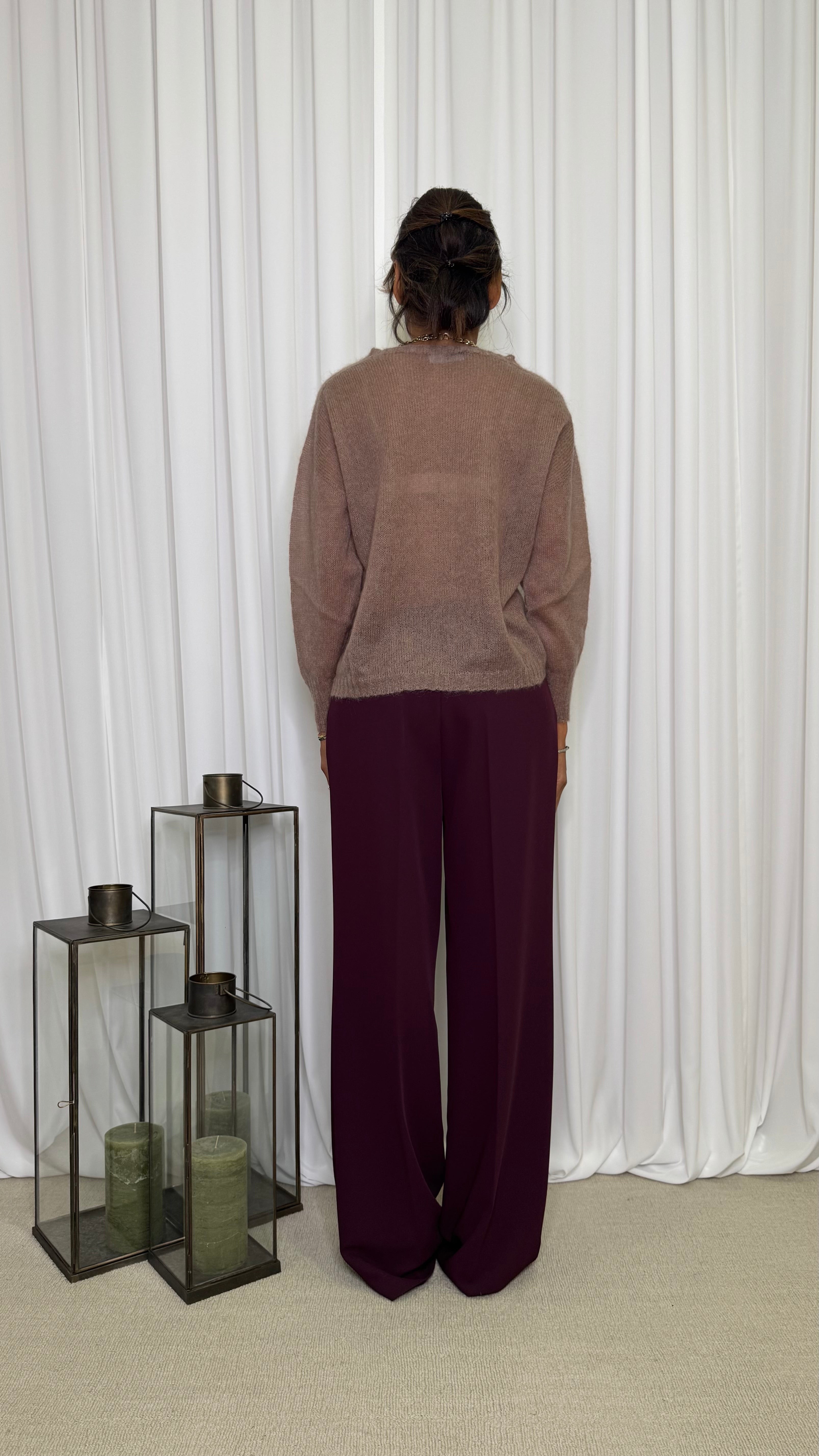 MAGLIA GIROCOLLO MOHAIR