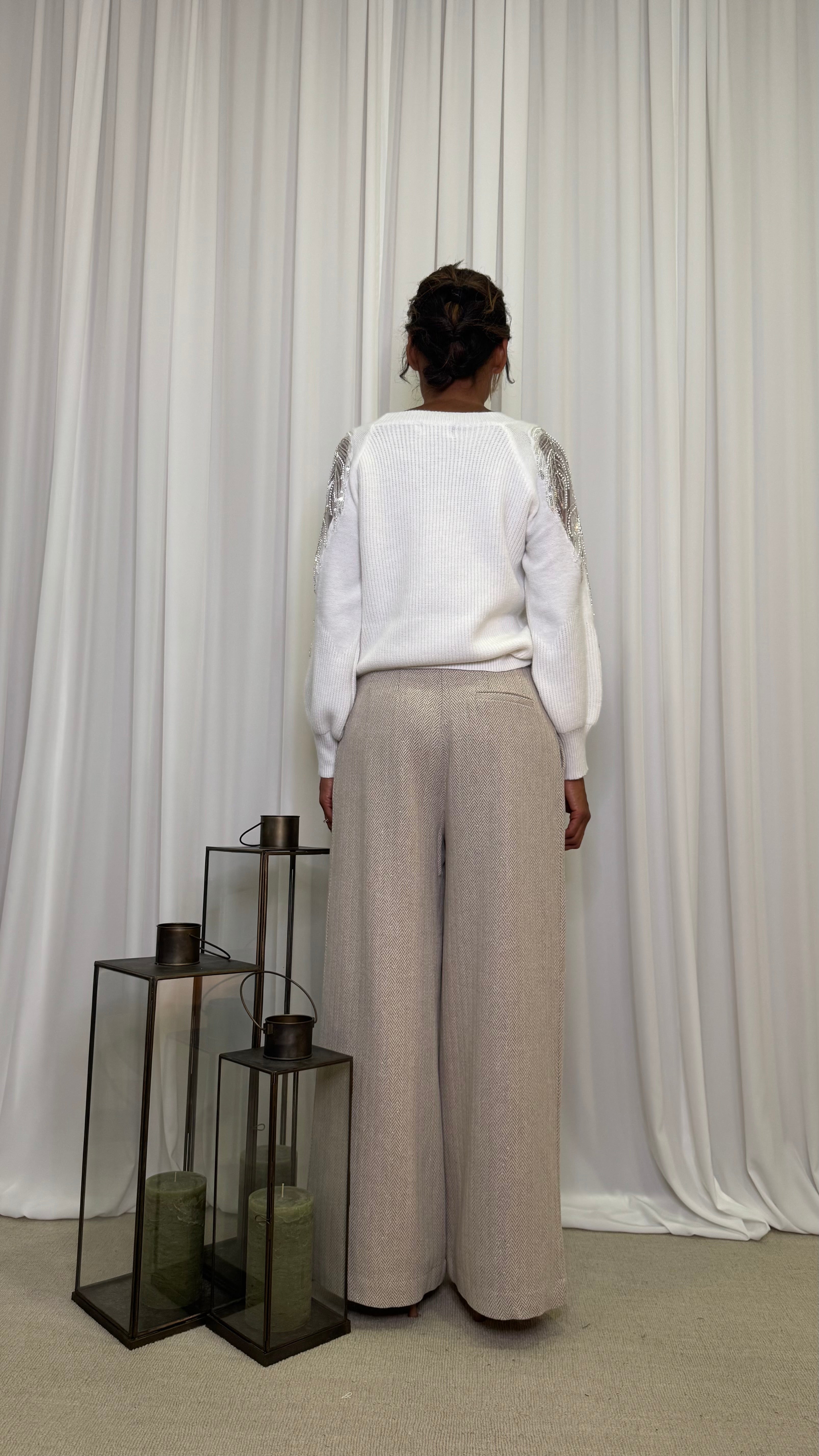 PANTALONE SPINA DI PESCE