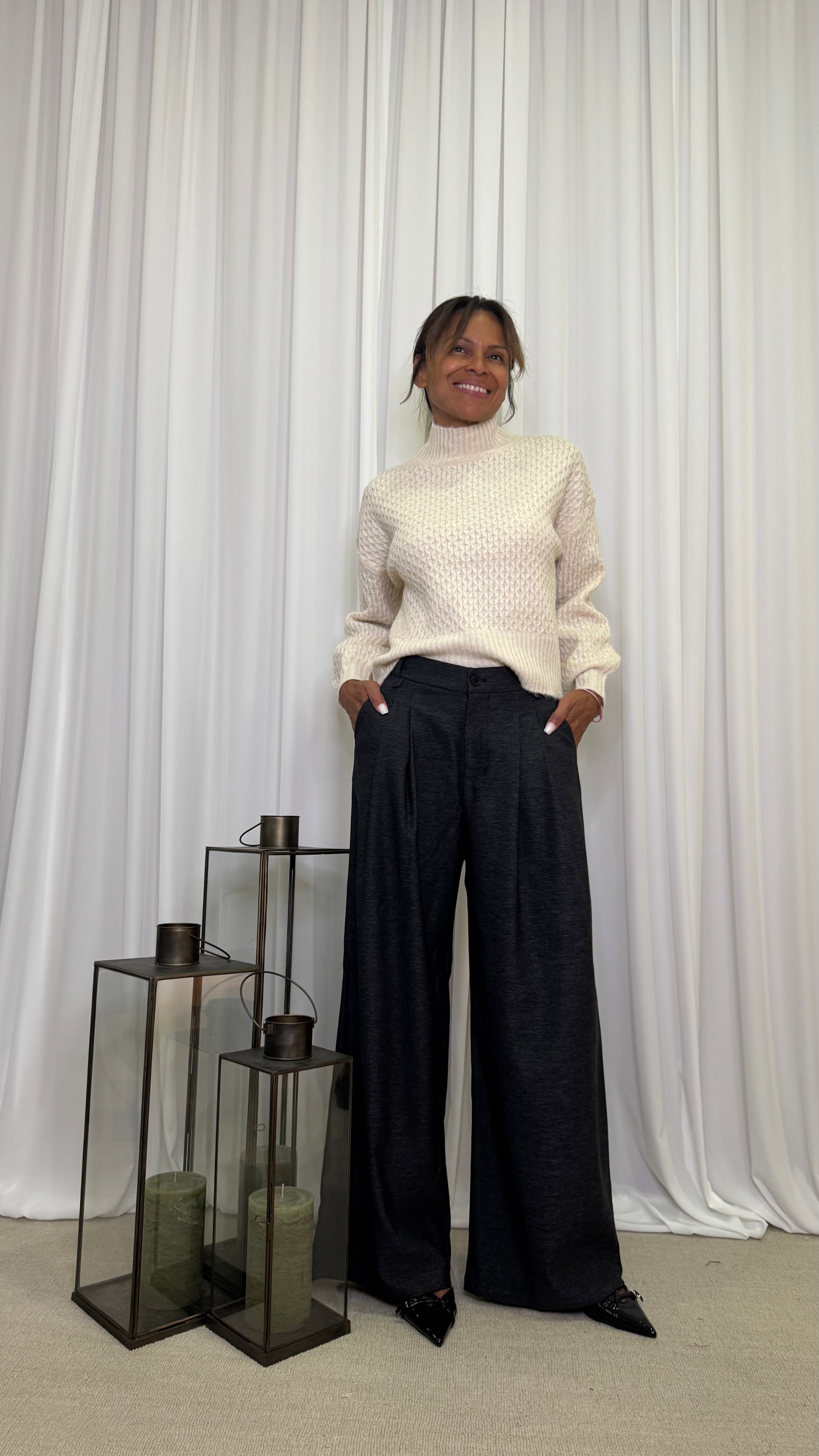 PANTALONE VITA ELASTICIZZATA