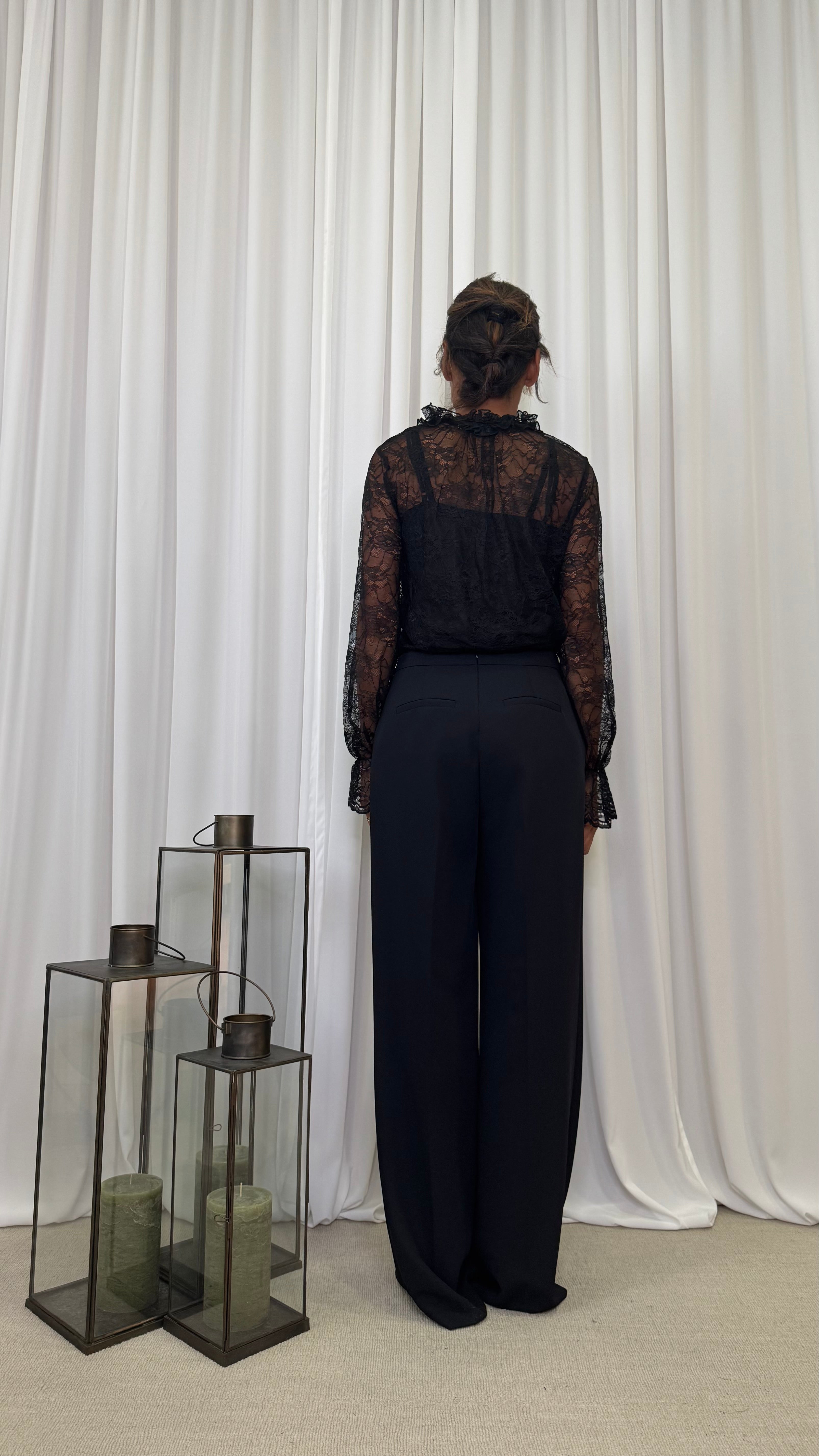 BLUSA IN PIZZO