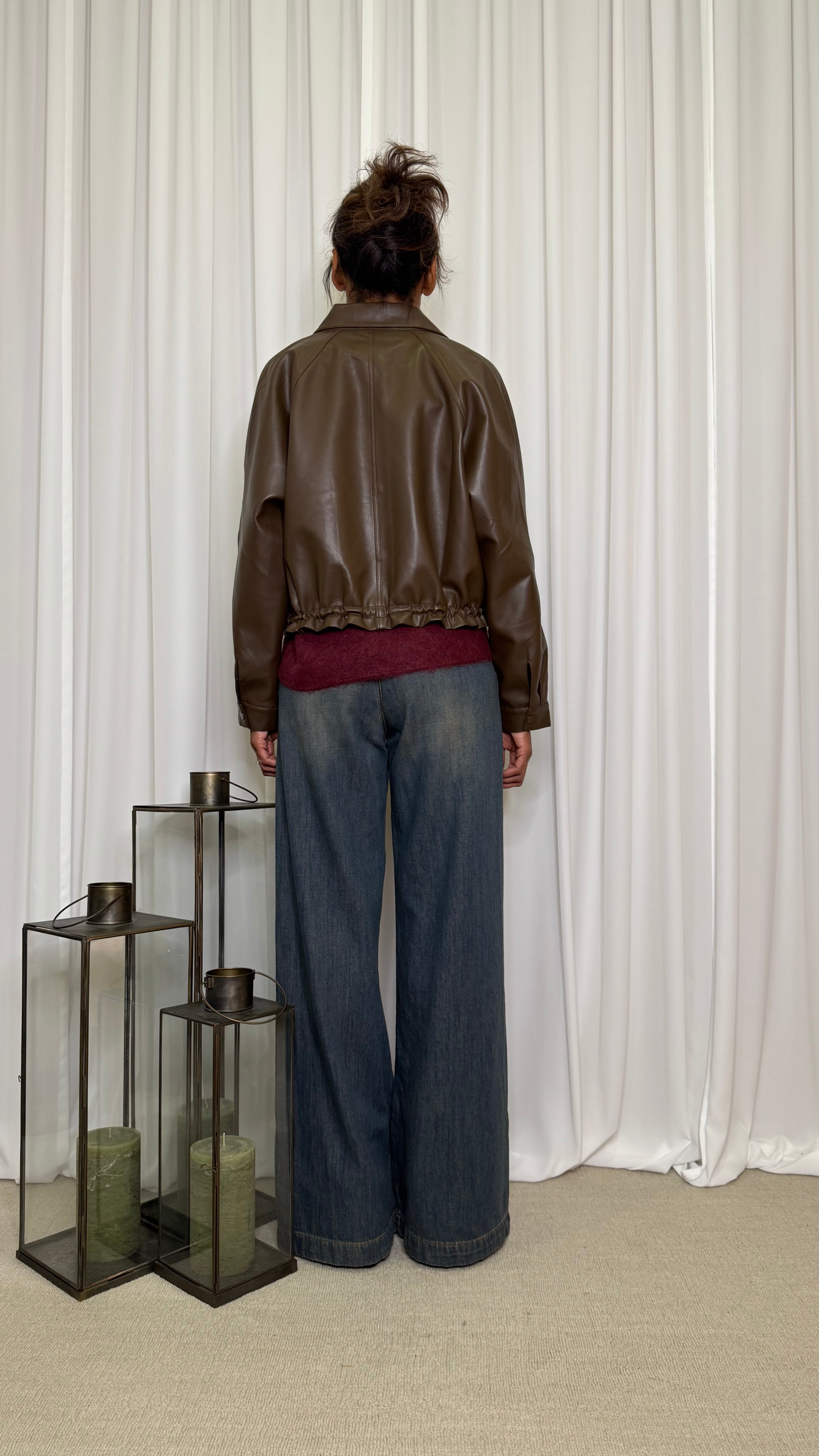 ECO-LEATHER JACKET