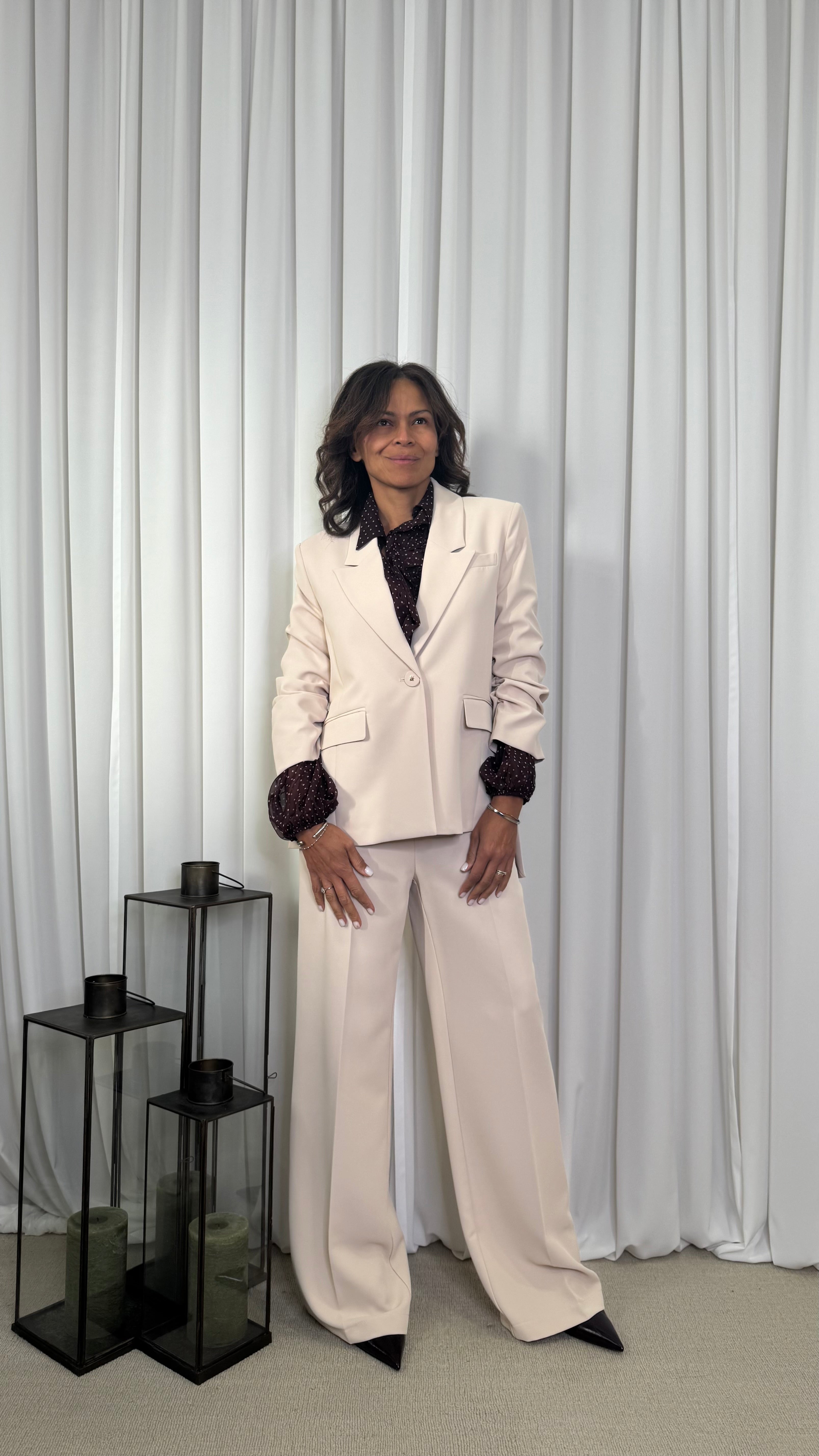 BLAZER OVERSIZE MANICHE ARRICCIATE