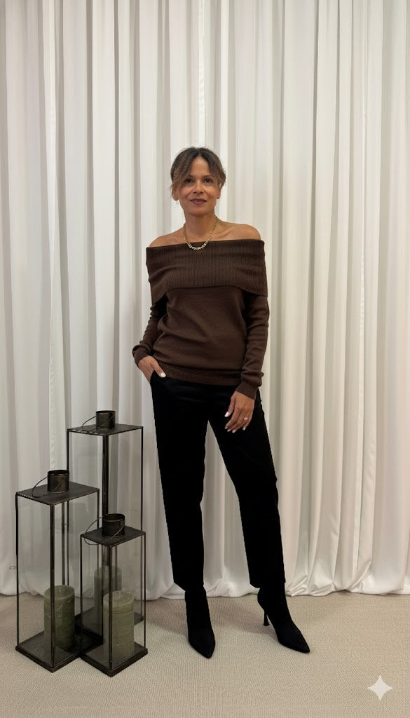 MAGLIA SCOLLO SHIFFER RASATA