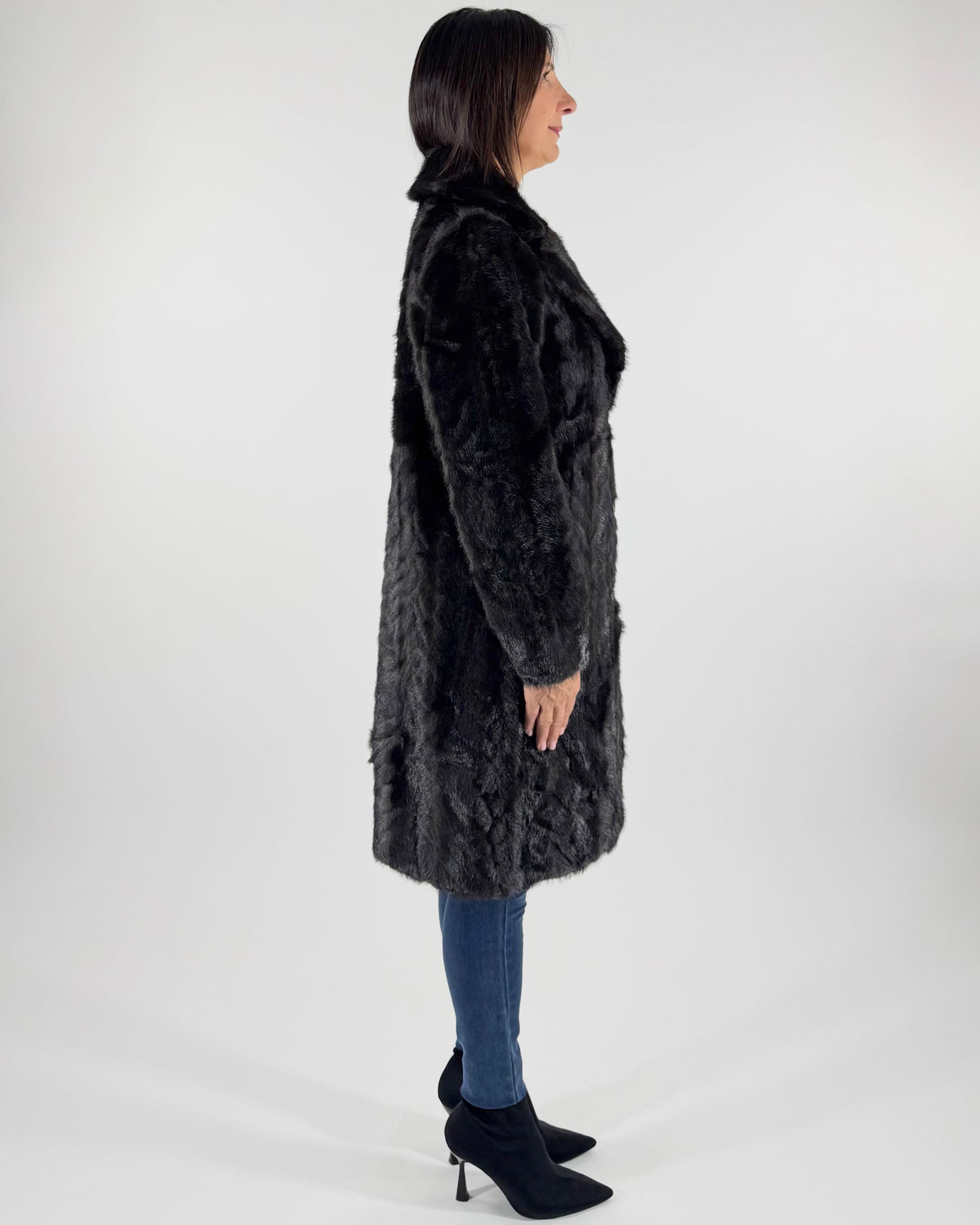 CAPPOTTO ECOPELLICCIA REVERSIBILE