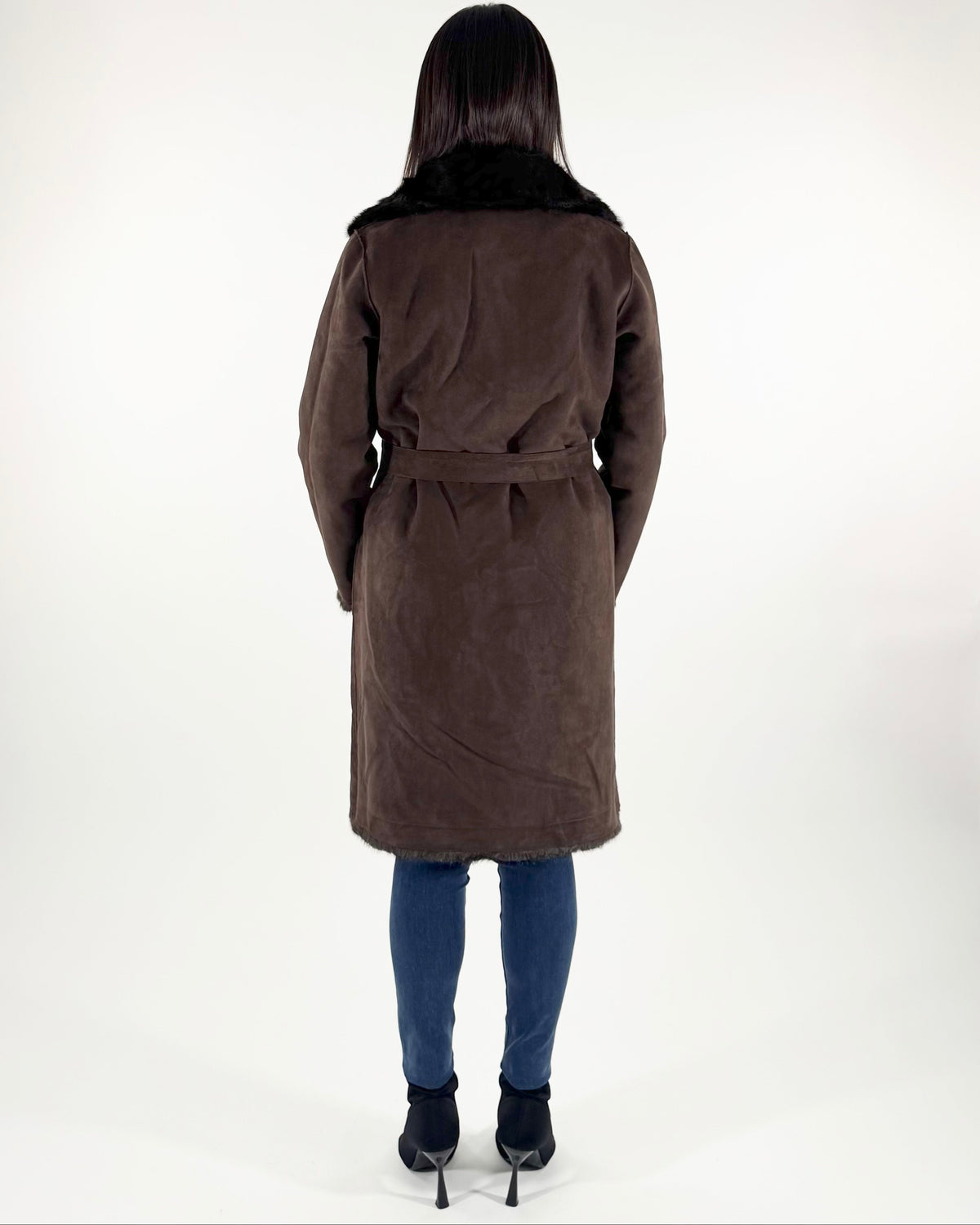 CAPPOTTO ECOPELLICCIA REVERSIBILE