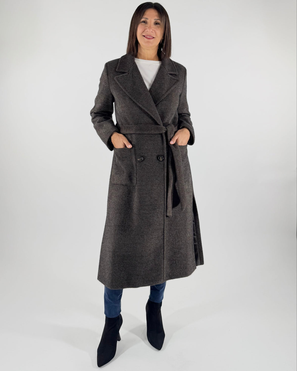 CAPPOTTO CON CINTURA