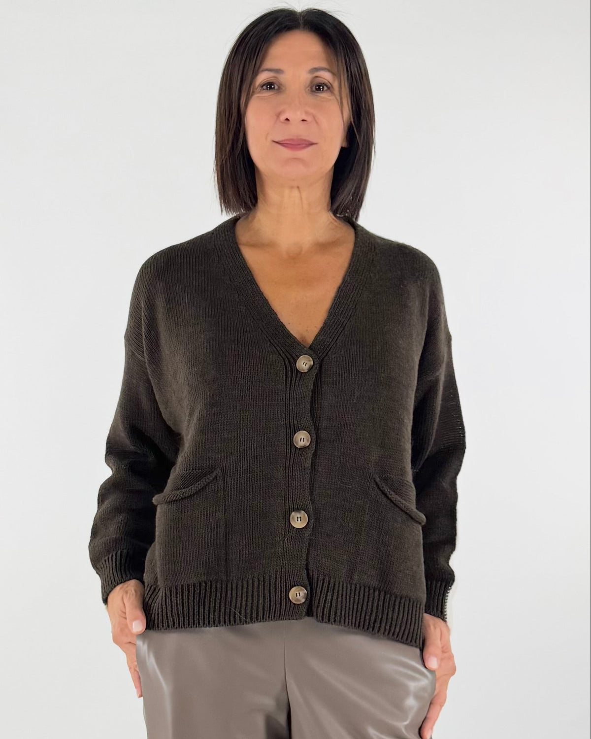 CARDIGAN BICOLORE