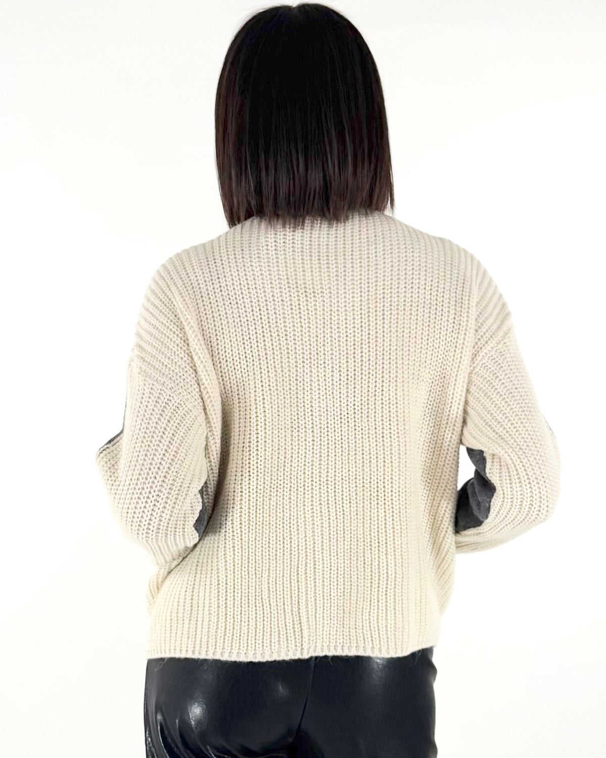 CARDIGAN BICOLORE