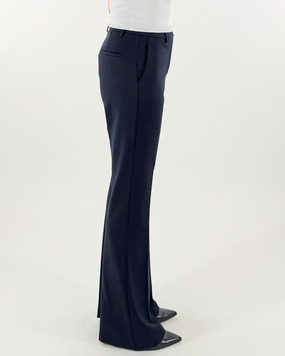 PANTALONE GESSATO ZAMPA