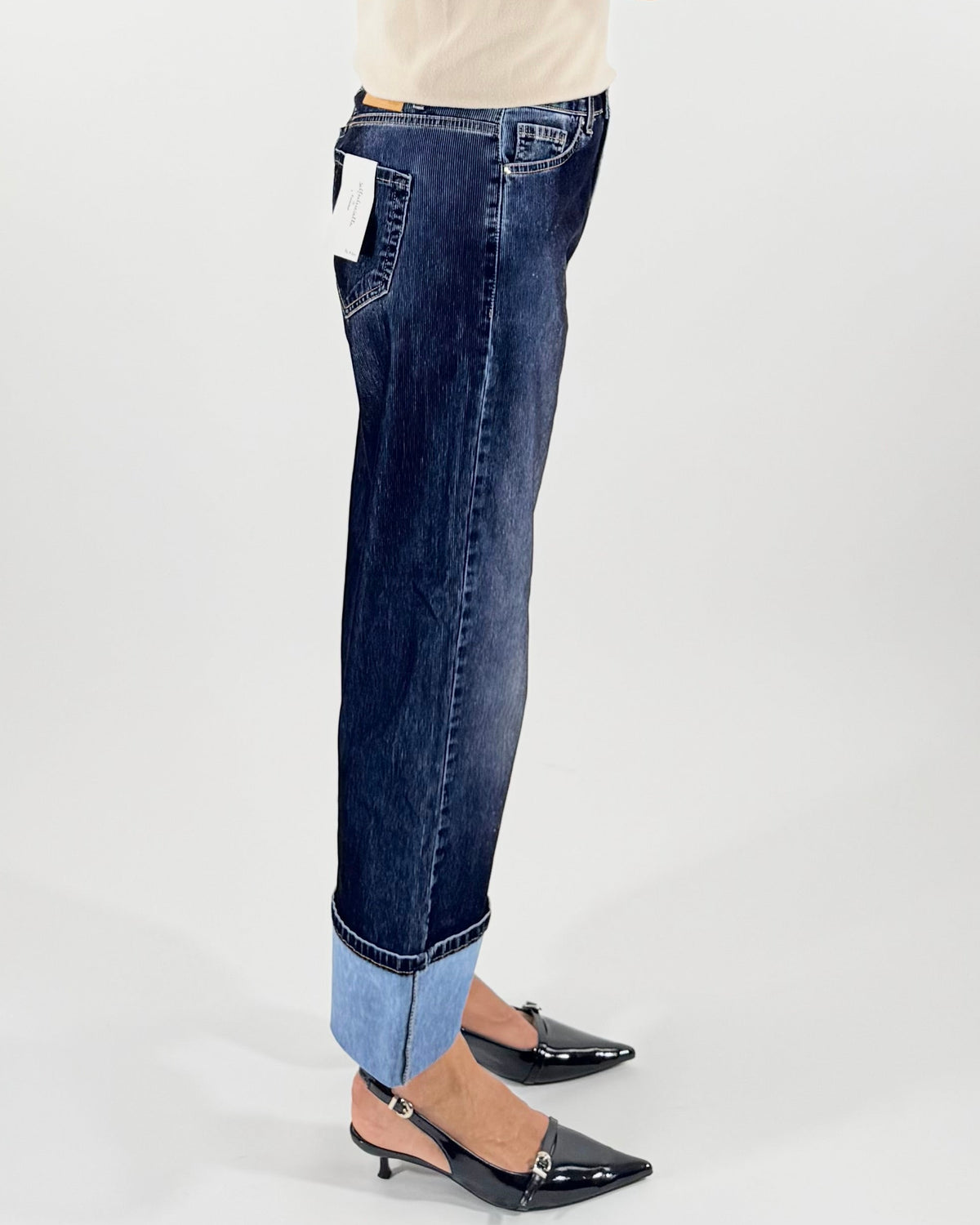 PANTALONE ROSY RIGATO