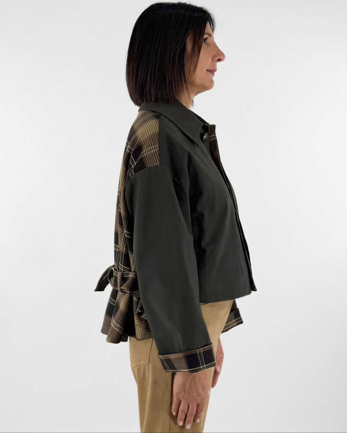 GIUBBINO CON TARTAN