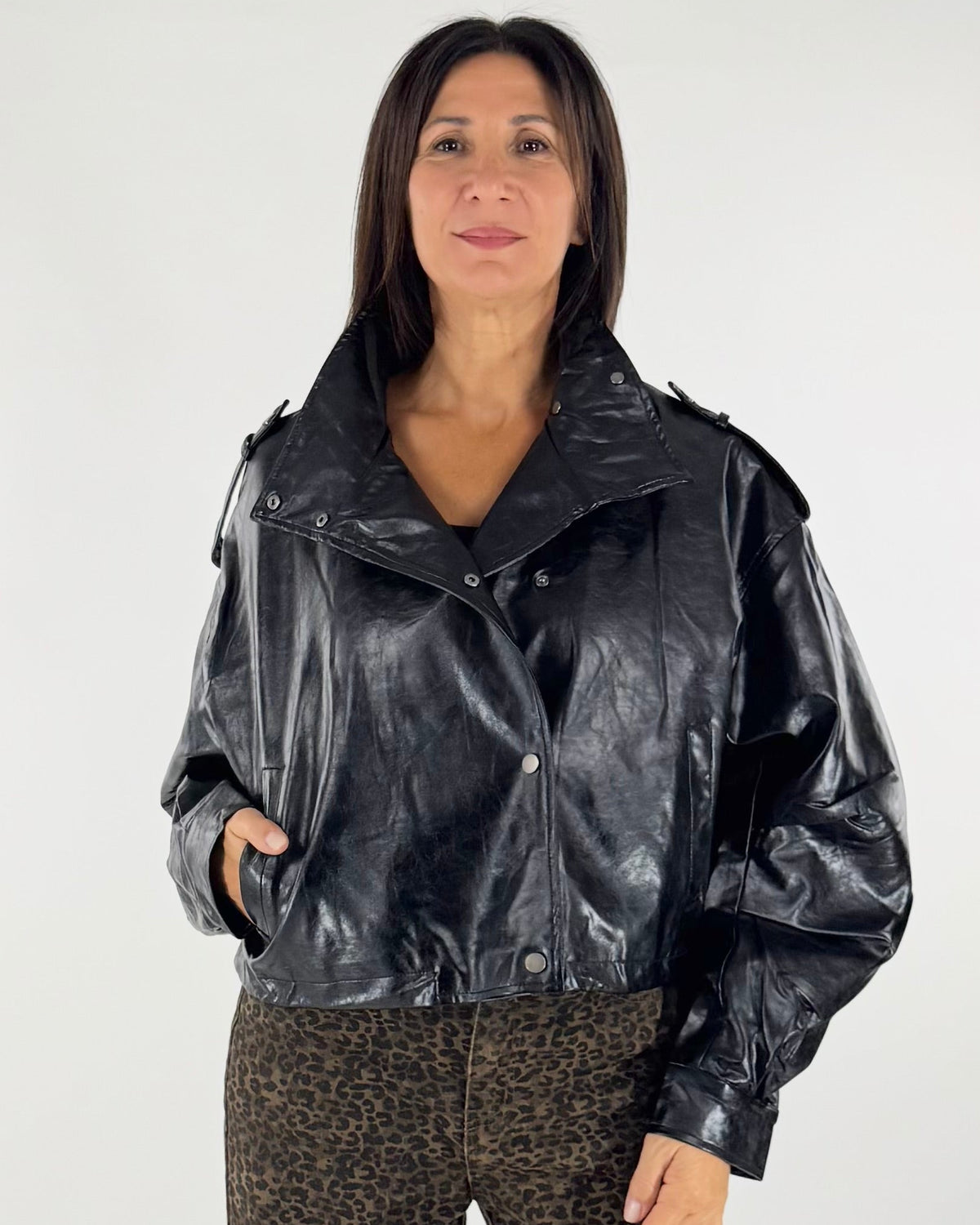 BOMBER ECOPELLE VINTAGE