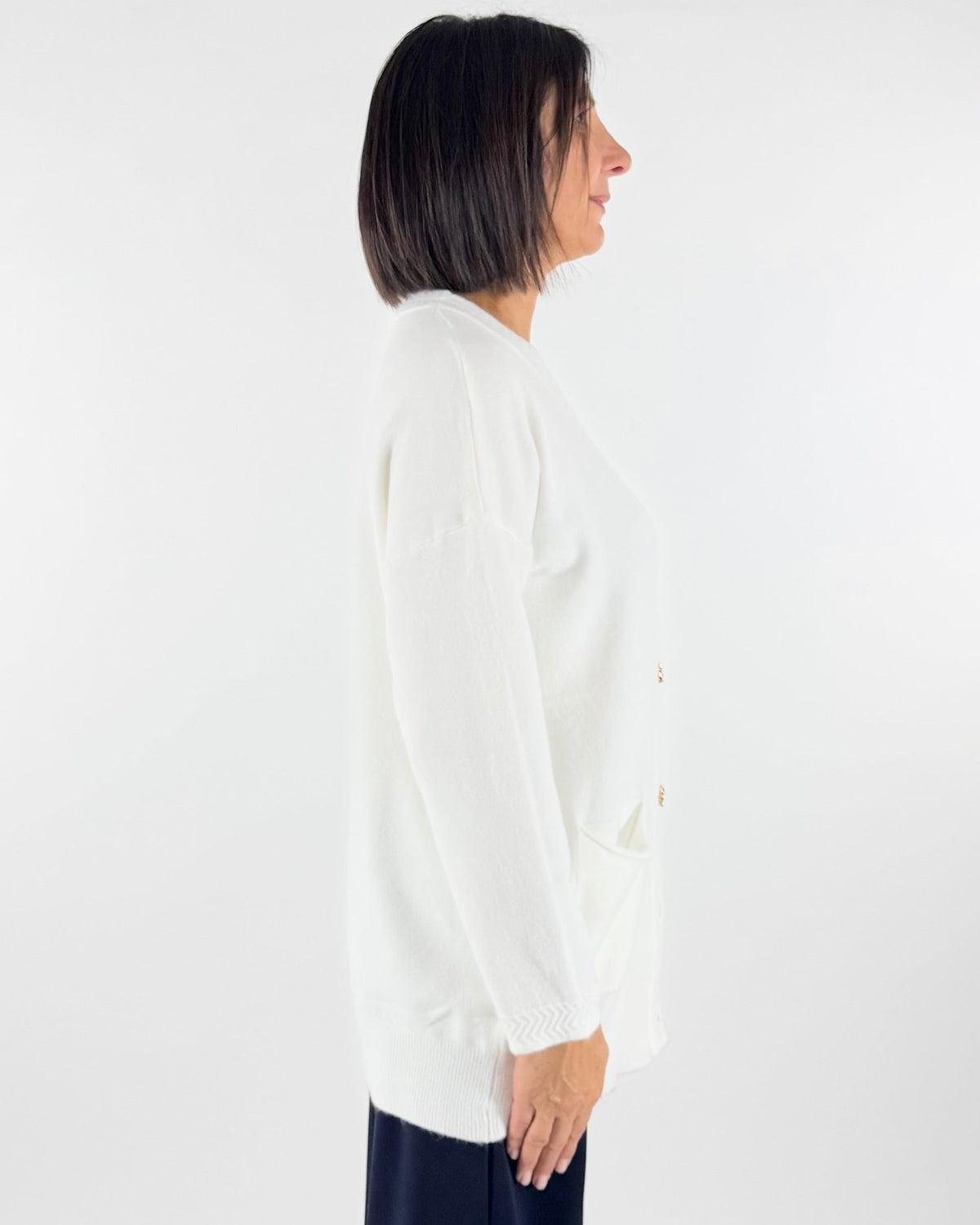 CARDIGAN CON ORSACCHIOTTO