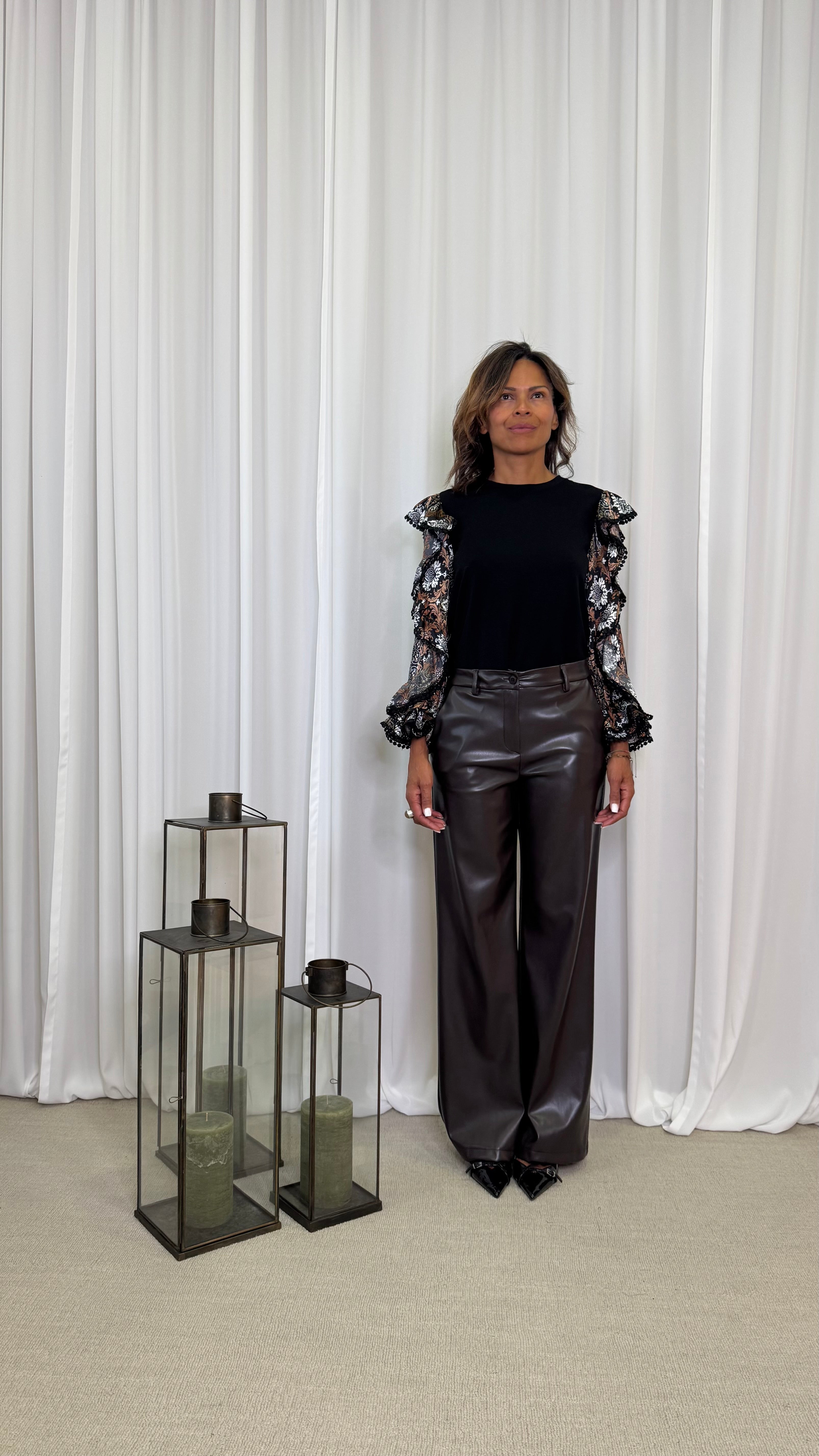 T-SHIRT CON MANICHE IN FANTASIA