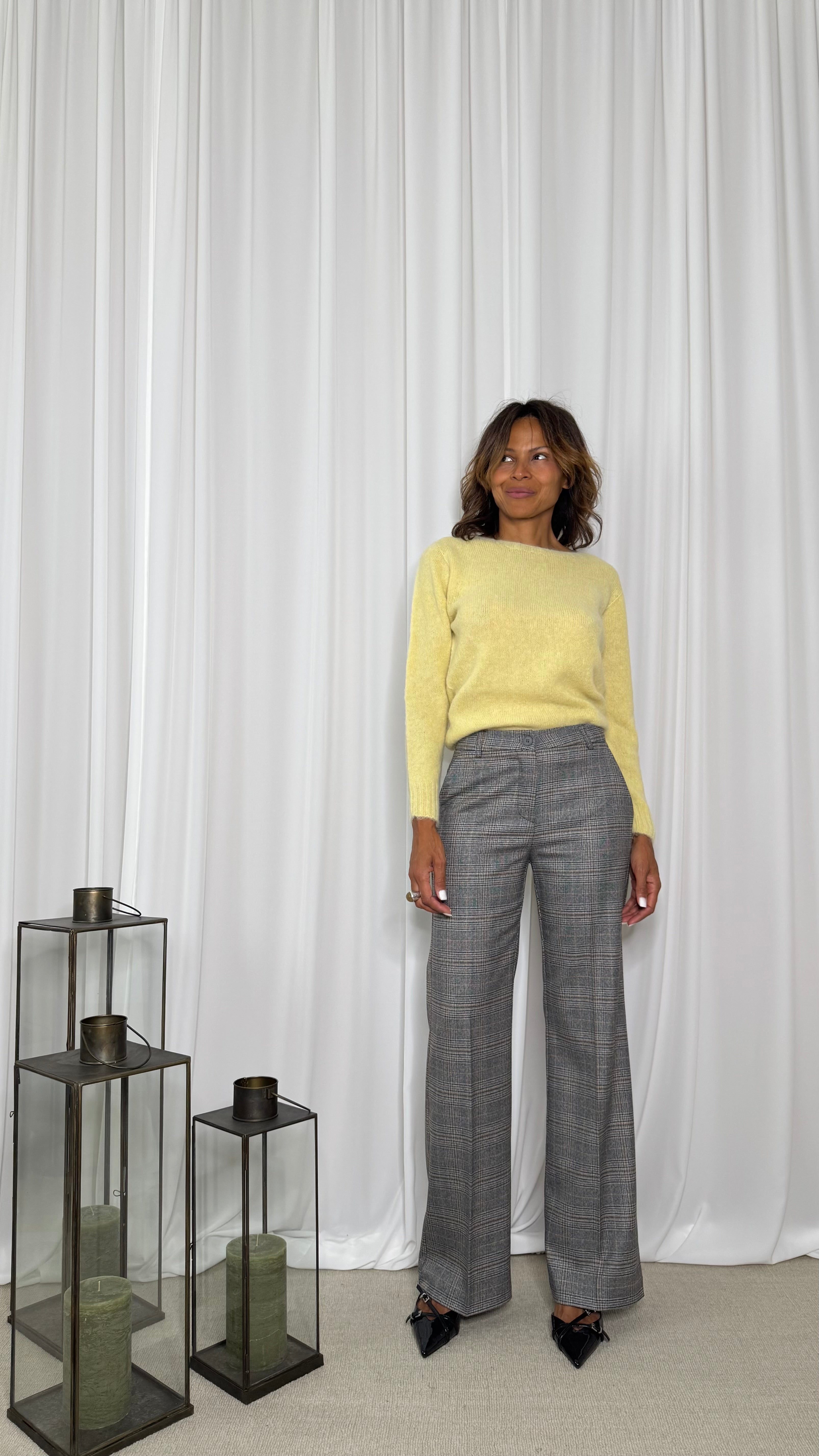 PANTALONE GAMBA DRITTA PRINCIPE DI GALLES
