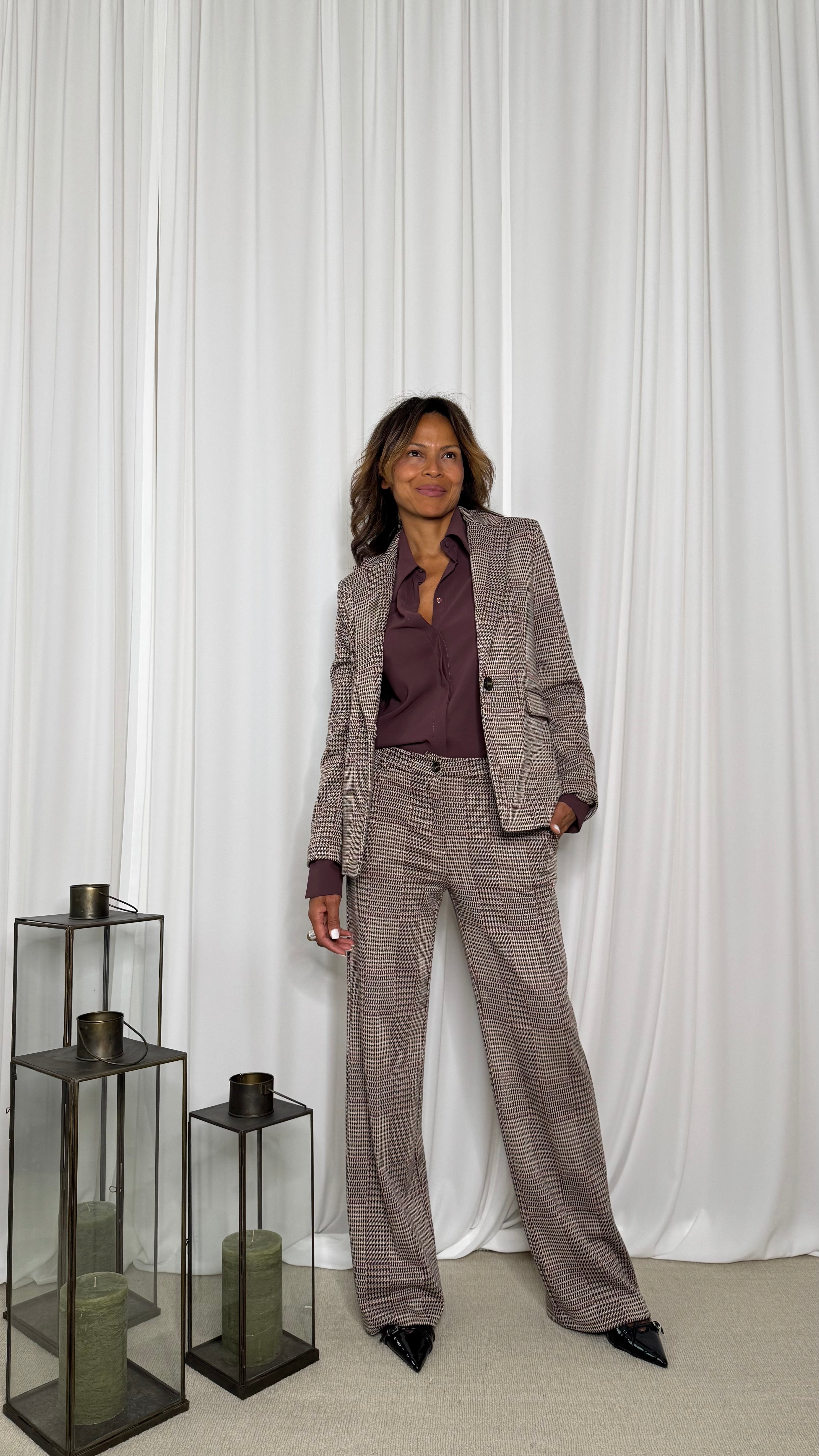 BLAZER IN CHECK