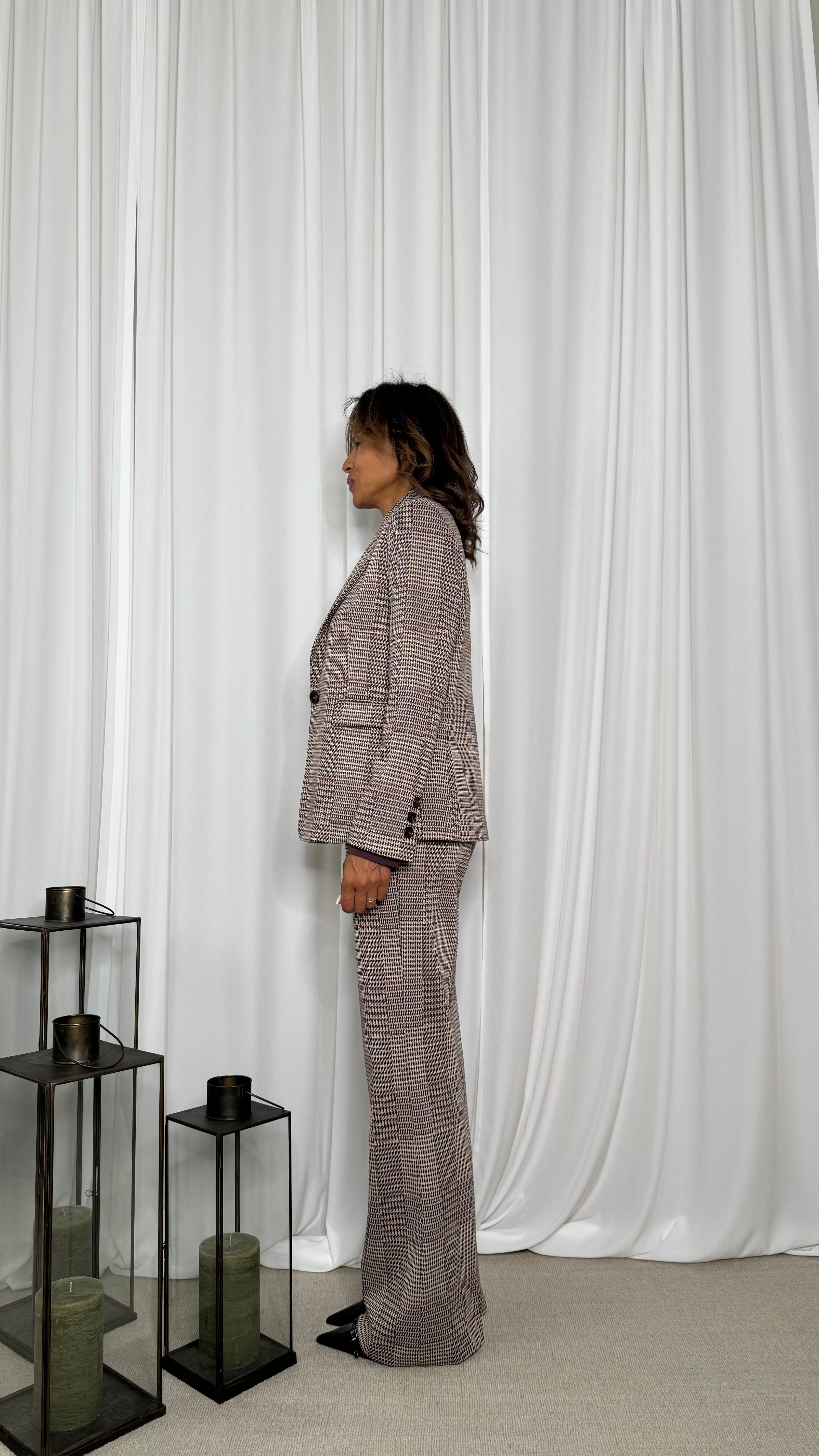 BLAZER IN CHECK