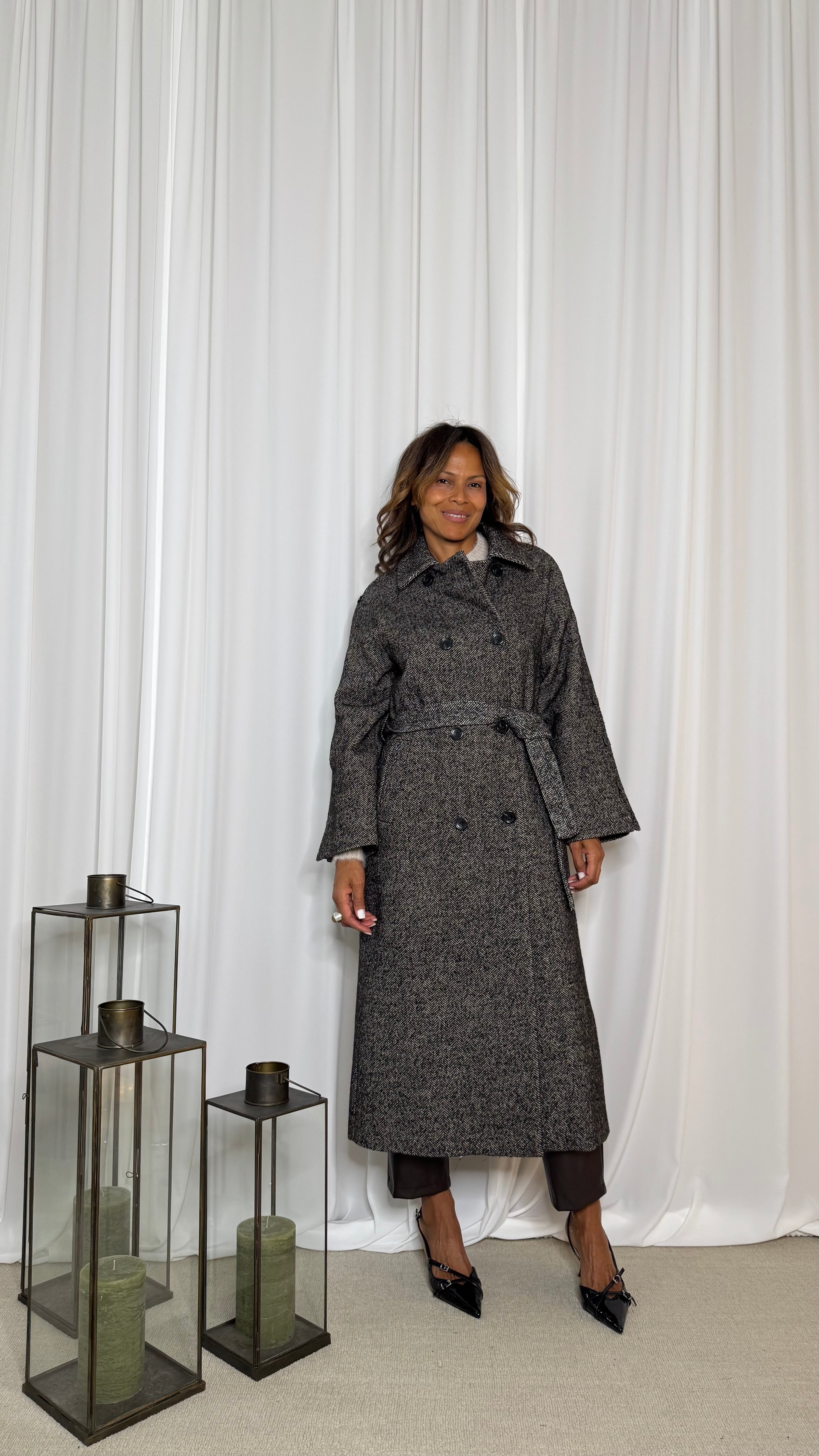CAPPOTTO RESCA CON CINTURA