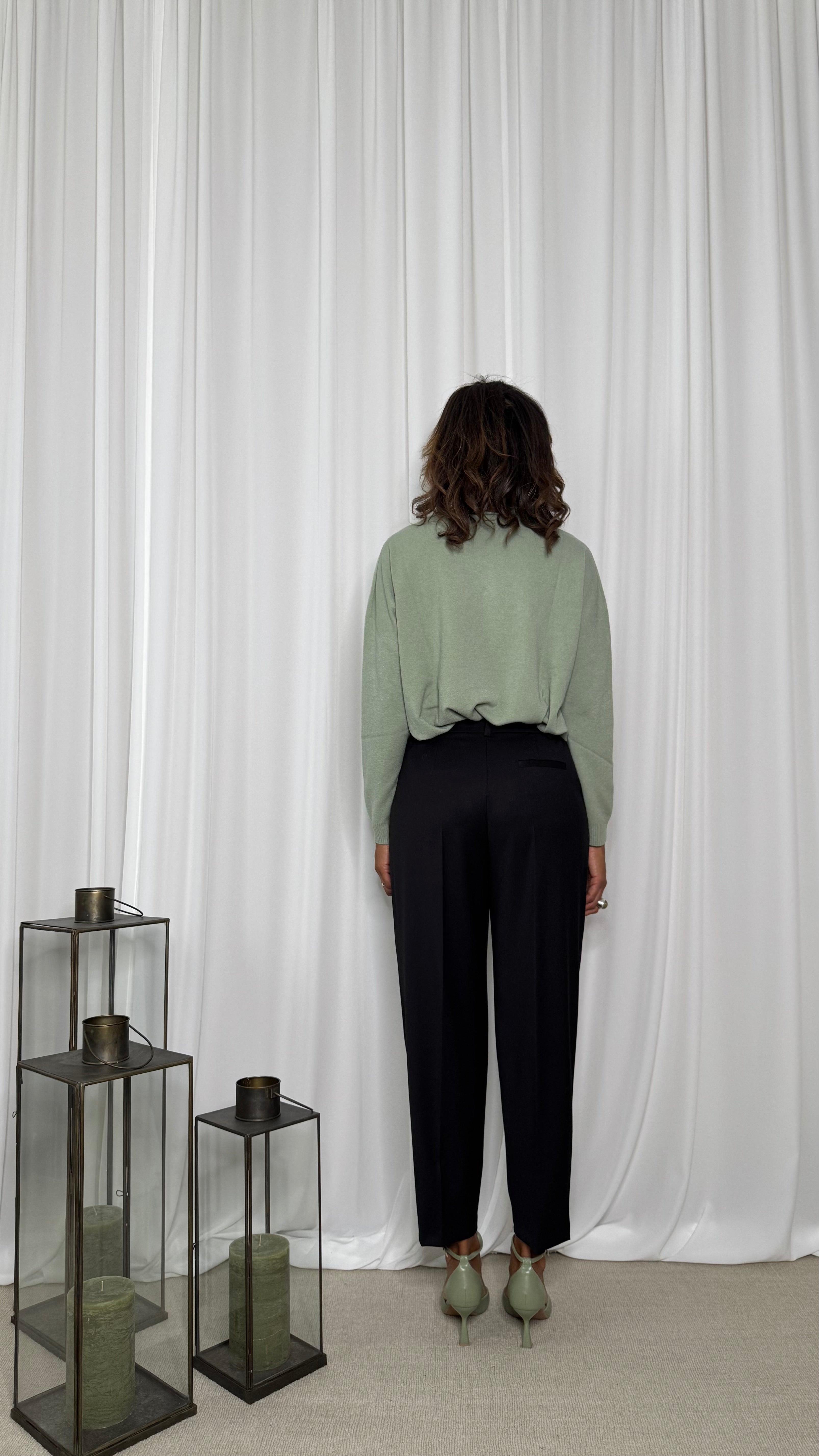 PANTALONE CON VITA ELASTICIZZATA