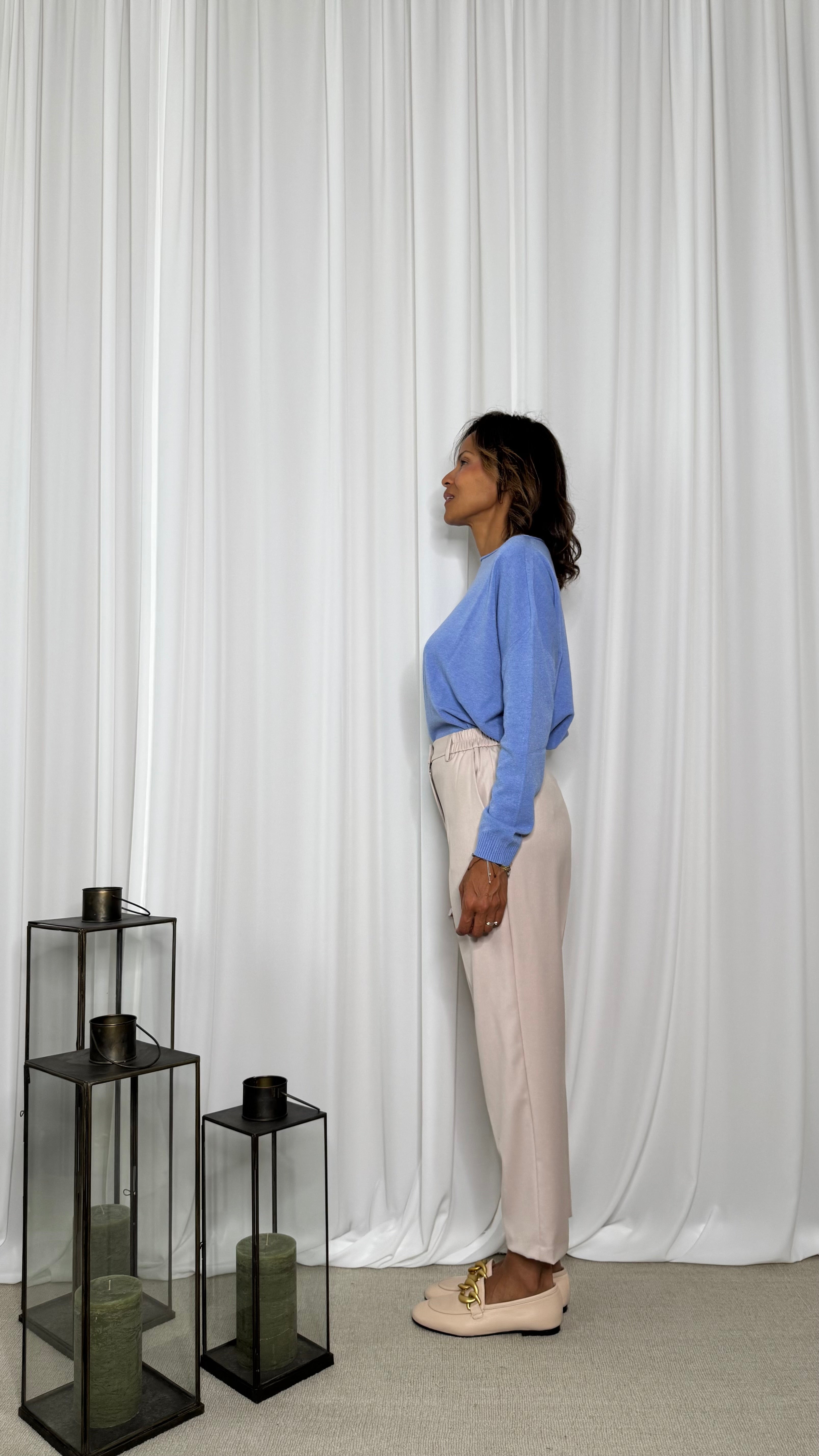 PANTALONE CON VITA ELASTICIZZATA