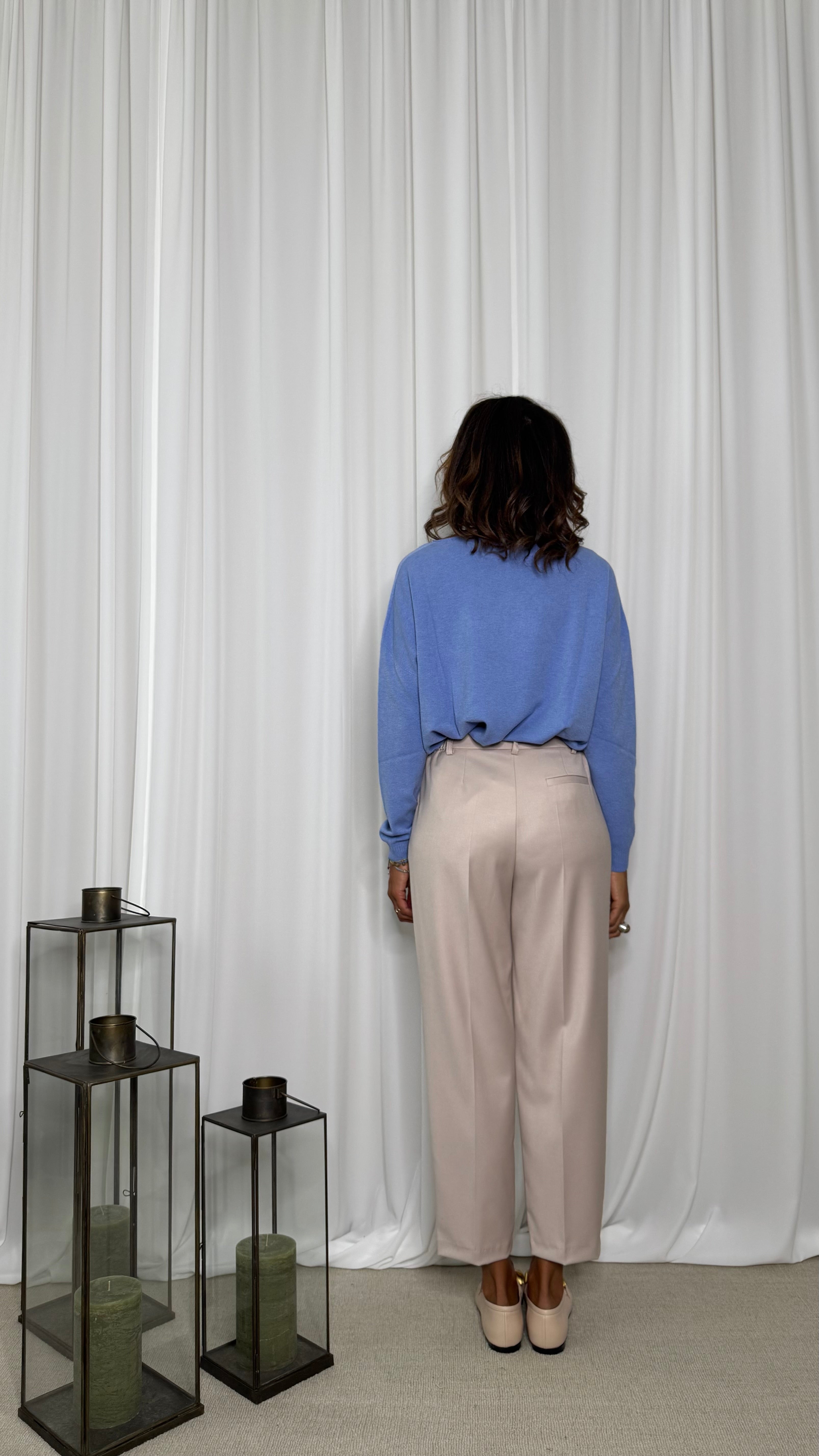 PANTALONE CON VITA ELASTICIZZATA