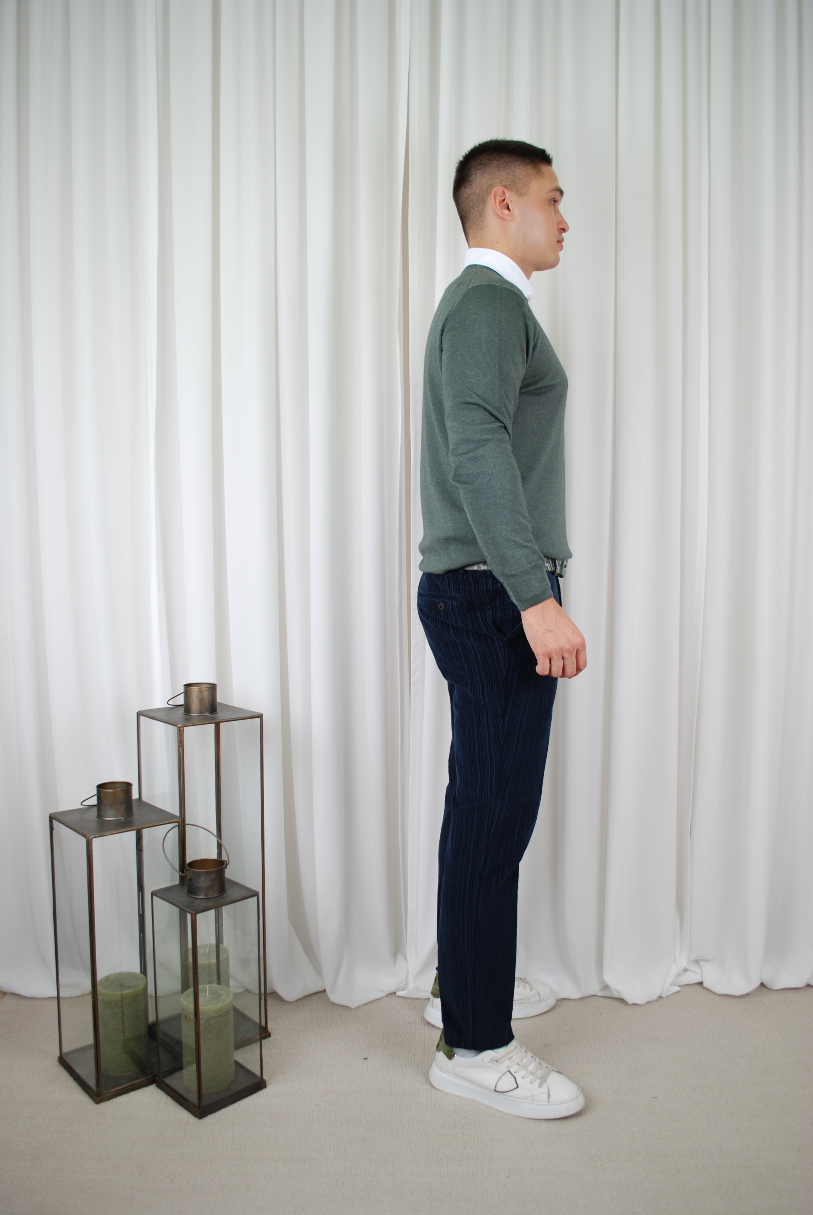 MAGLIA GIROCOLLO LANA MERINO