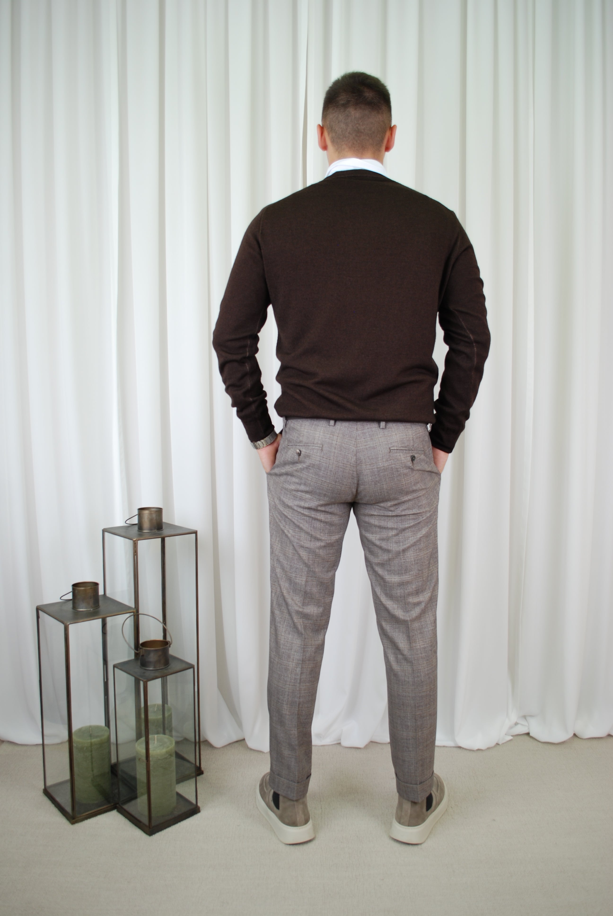 MAGLIA GIROCOLLO LANA MERINO