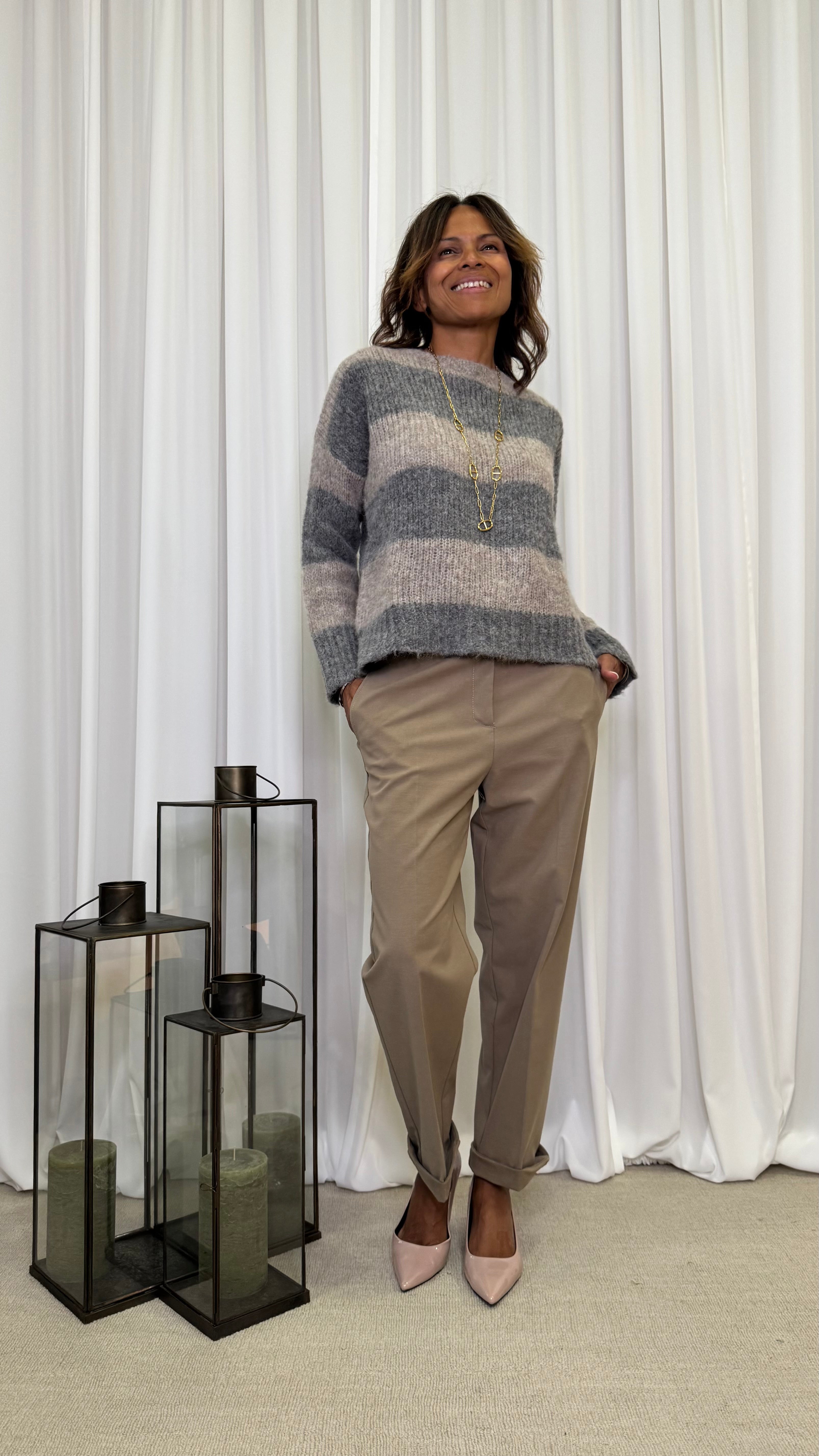 TENCEL CHINO TROUSERS