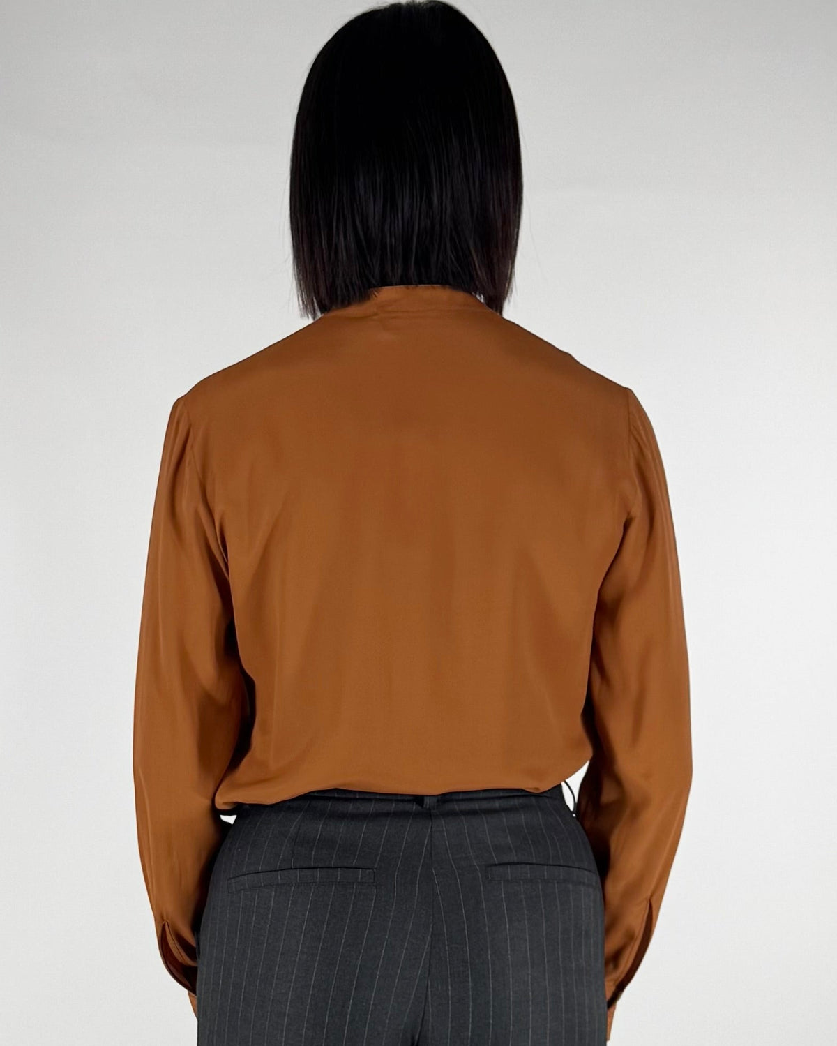 CAMICIA COREANA MISTO SETA