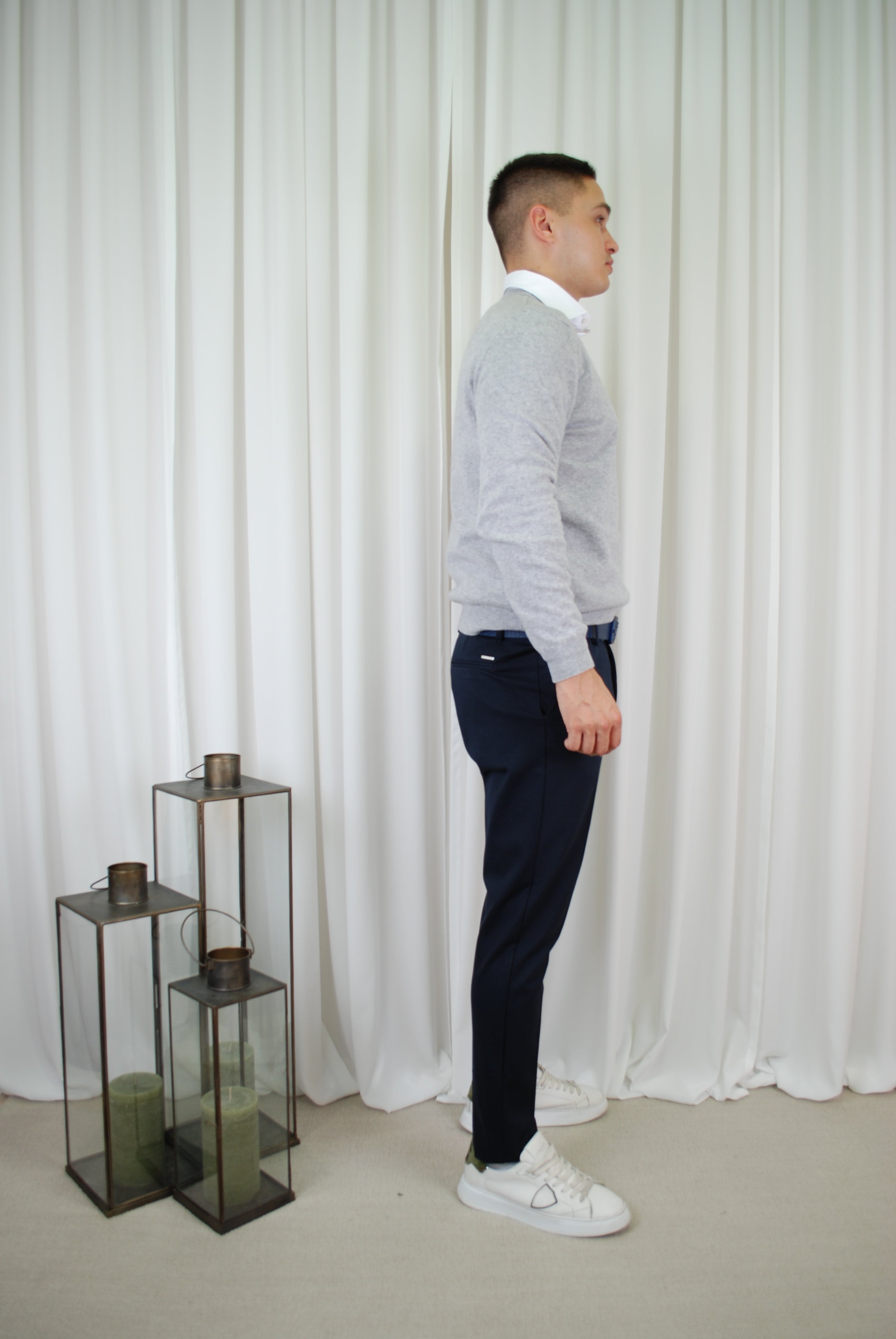 PANTALONE MISTO VISCOSA