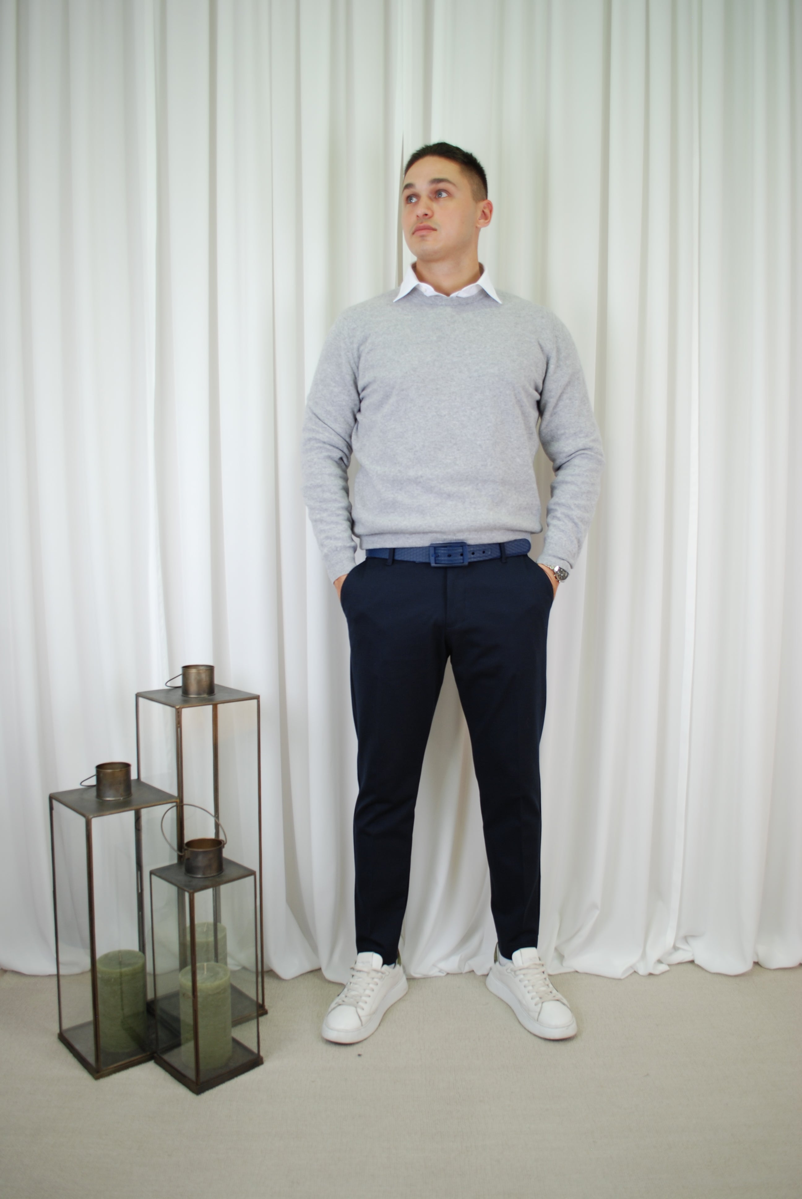 PANTALONE MISTO VISCOSA