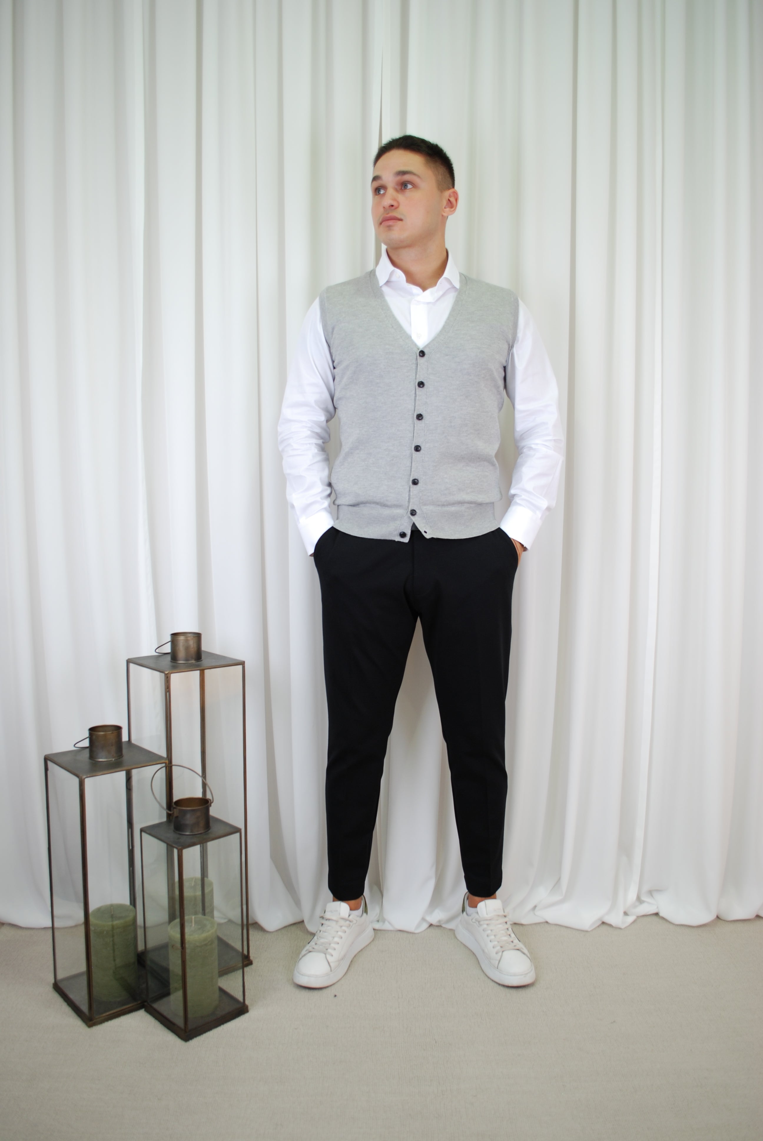 PANTALONE MISTO VISCOSA