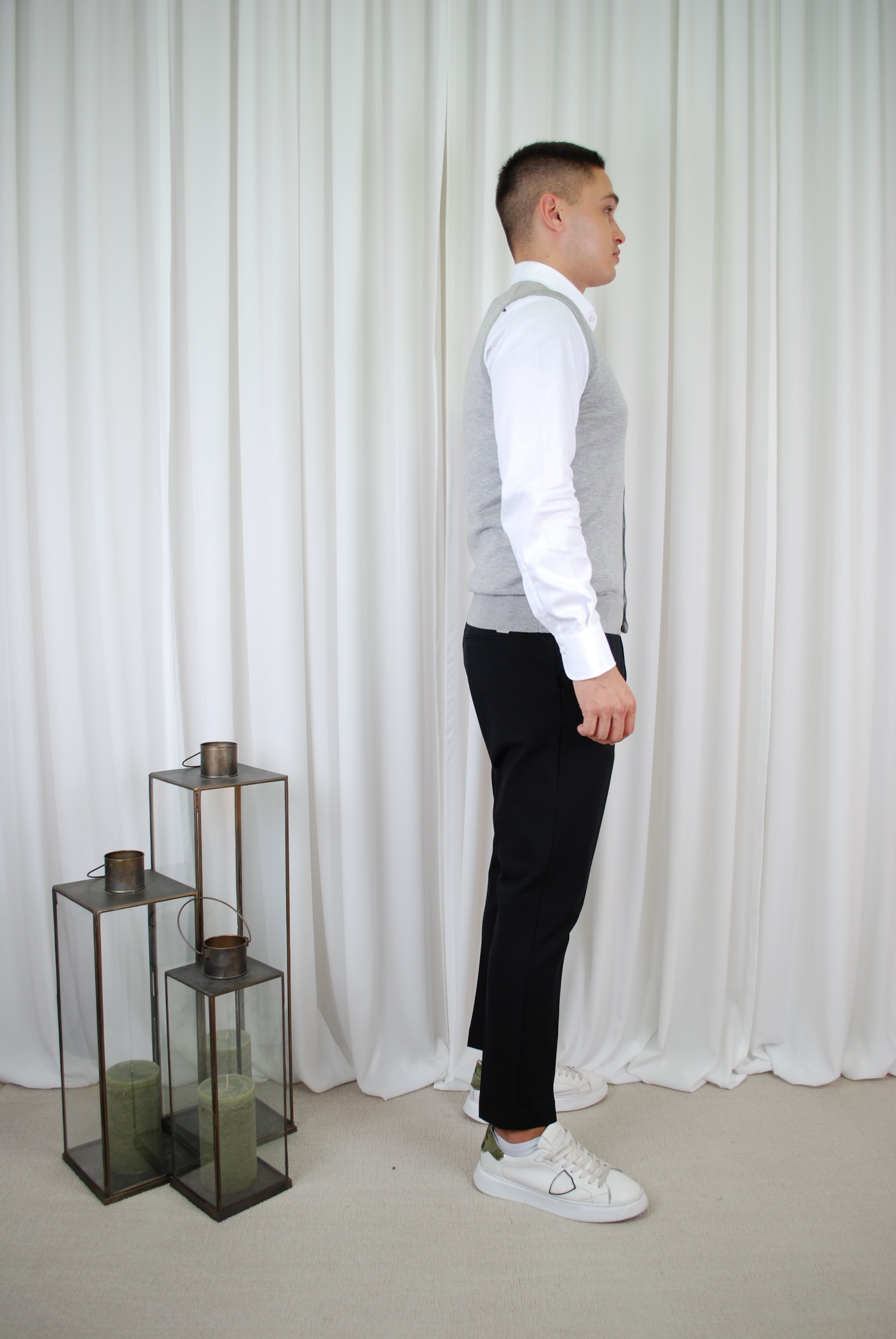 PANTALONE MISTO VISCOSA
