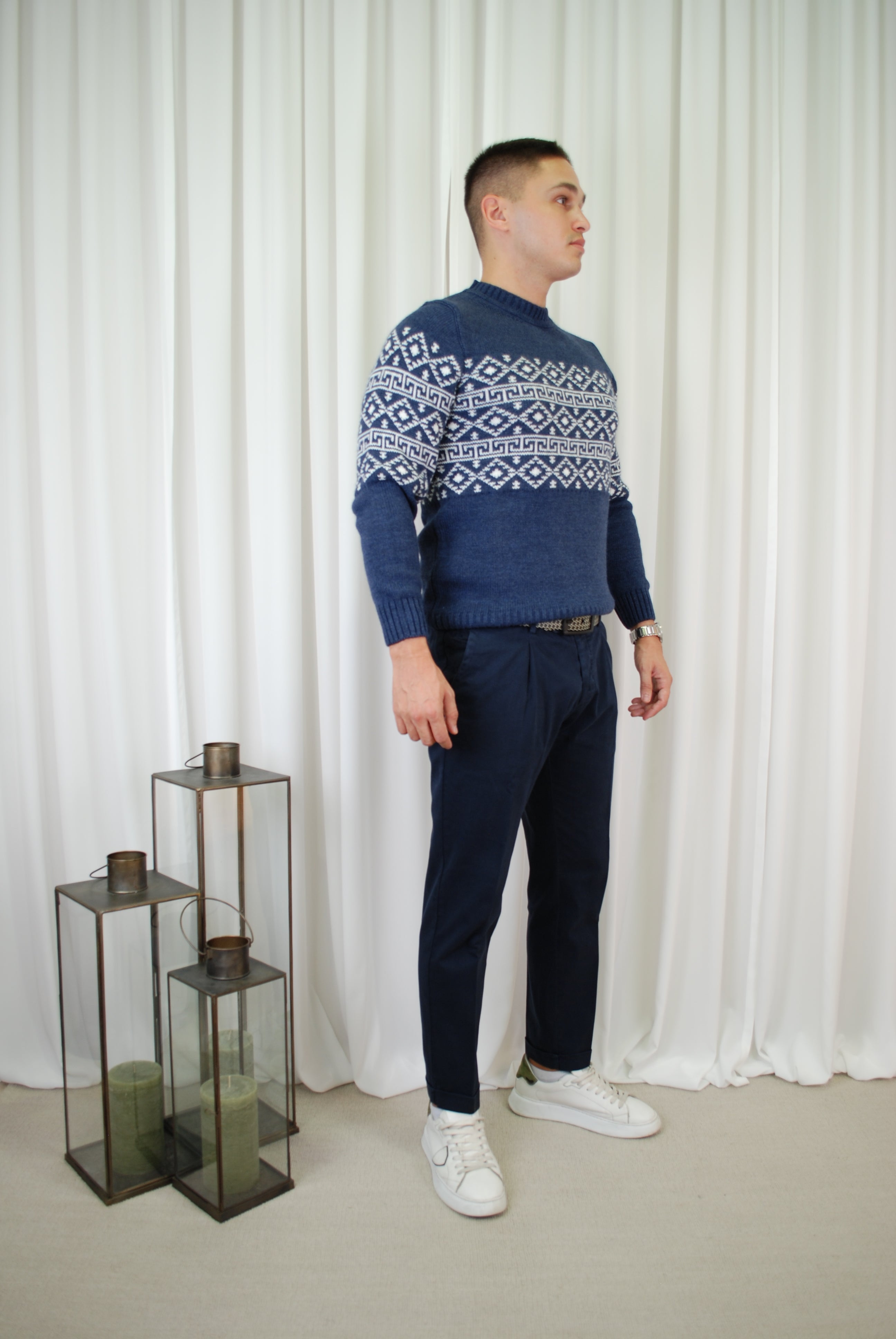 PANTALONE CHINO IN COTONE