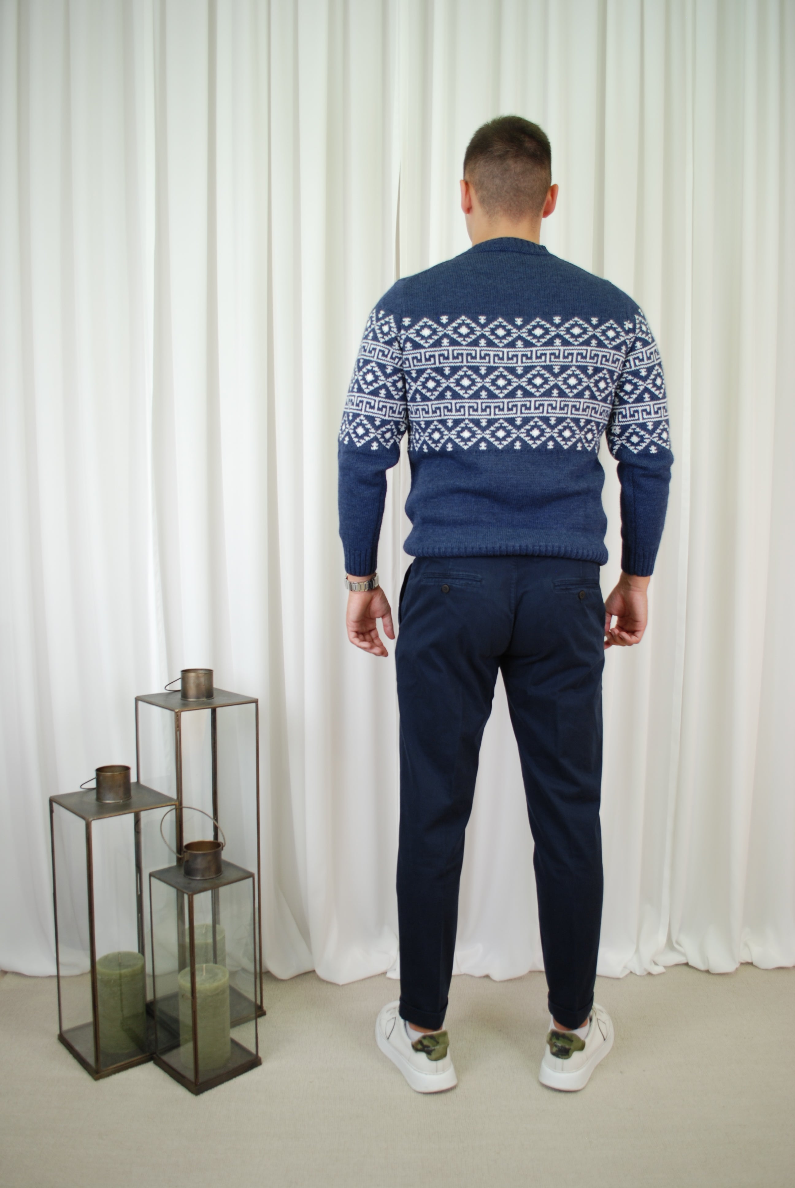 PANTALONE CHINO IN COTONE