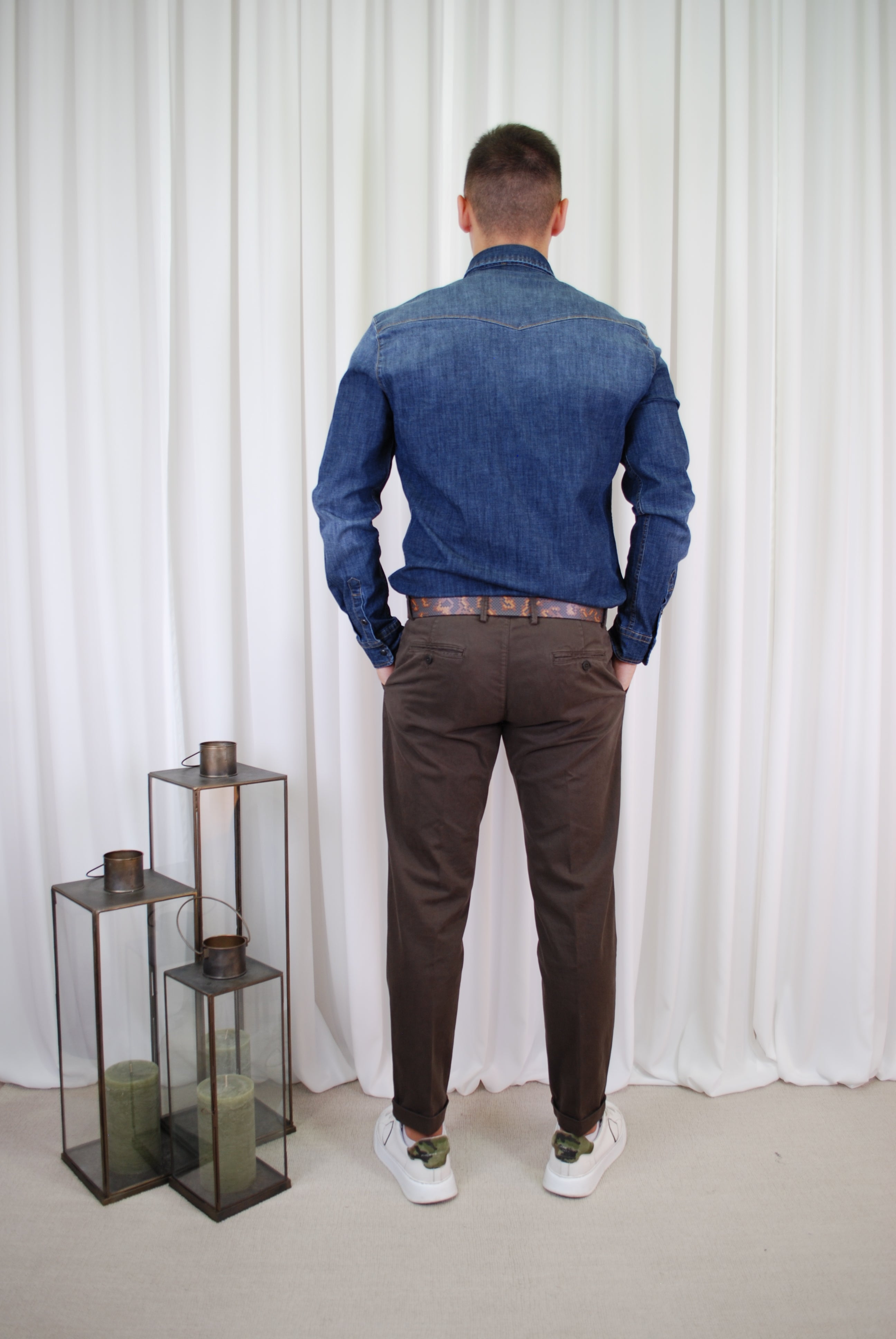 PANTALONE CHINO IN COTONE