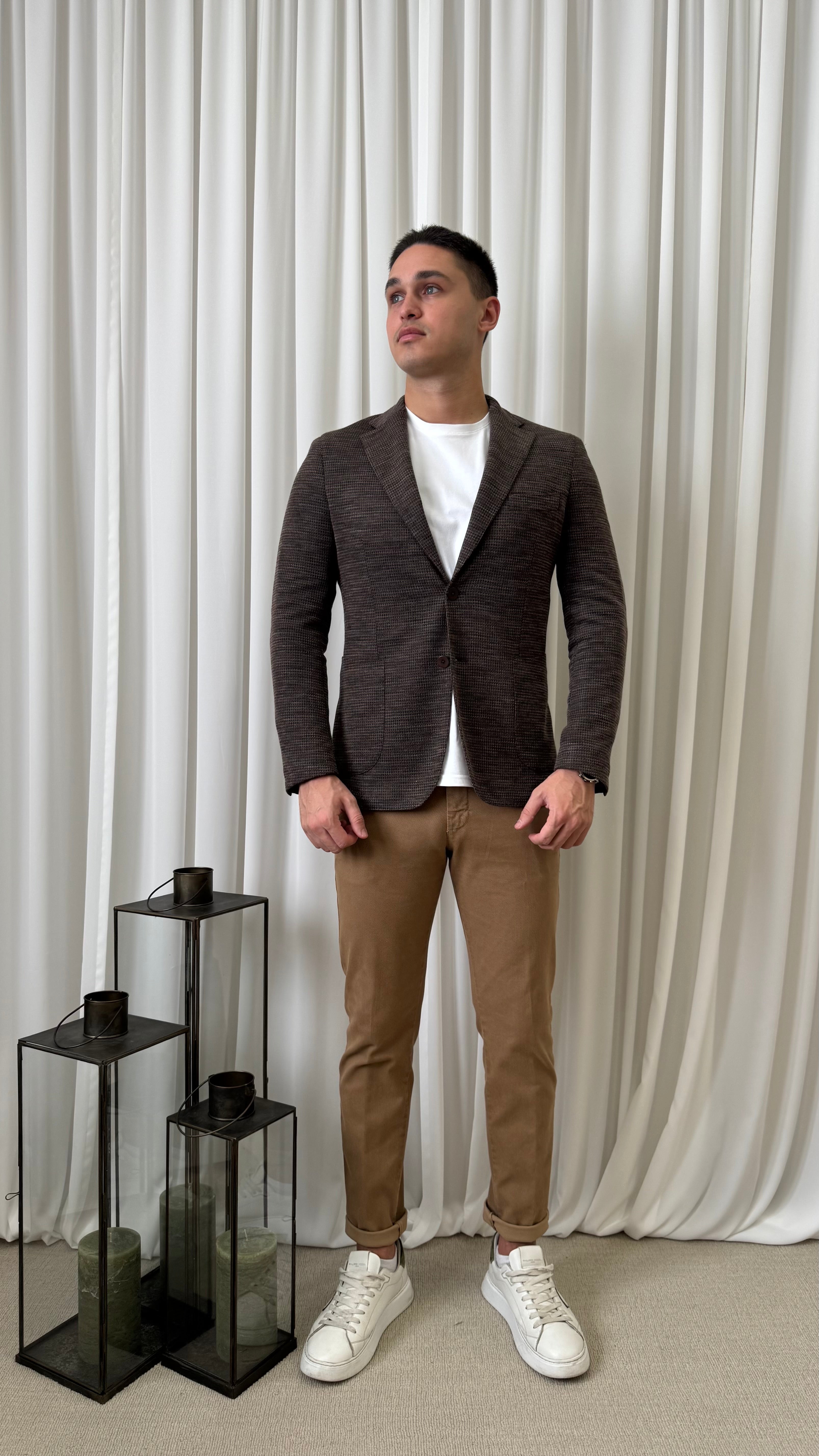 GIACCA MICRO FANTASIA GEOMETRICA