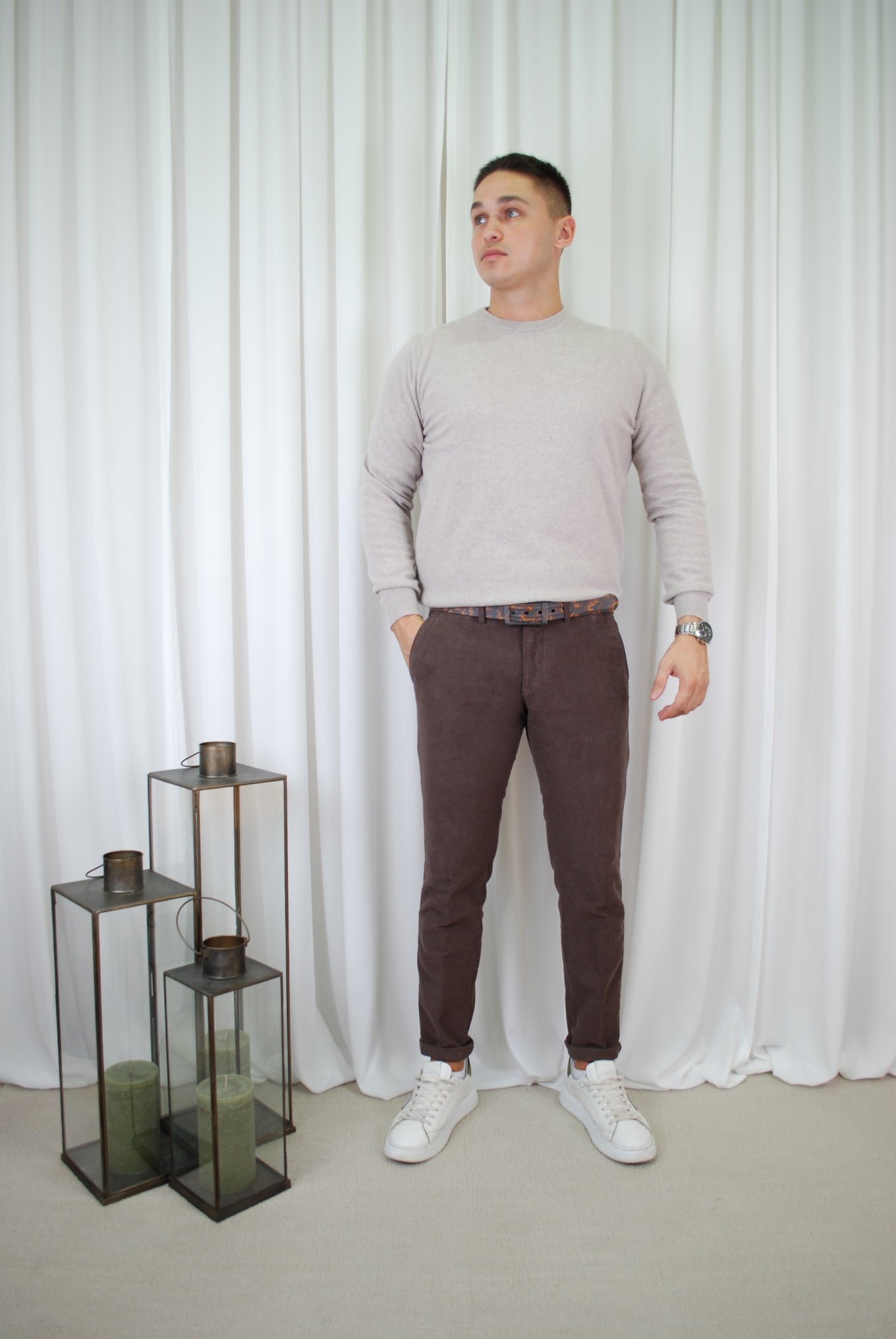 PANTALONE FINISH VELLUTATO