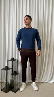 PANTALONE CHINO SCURO