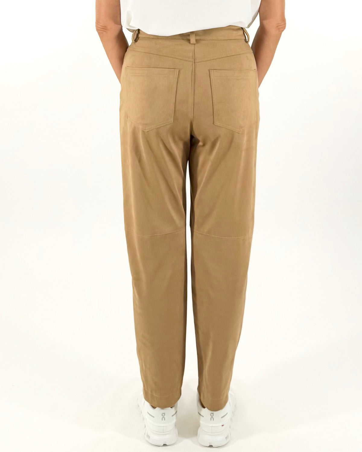 PANTALONE CHINO EFFETTO SUEDE