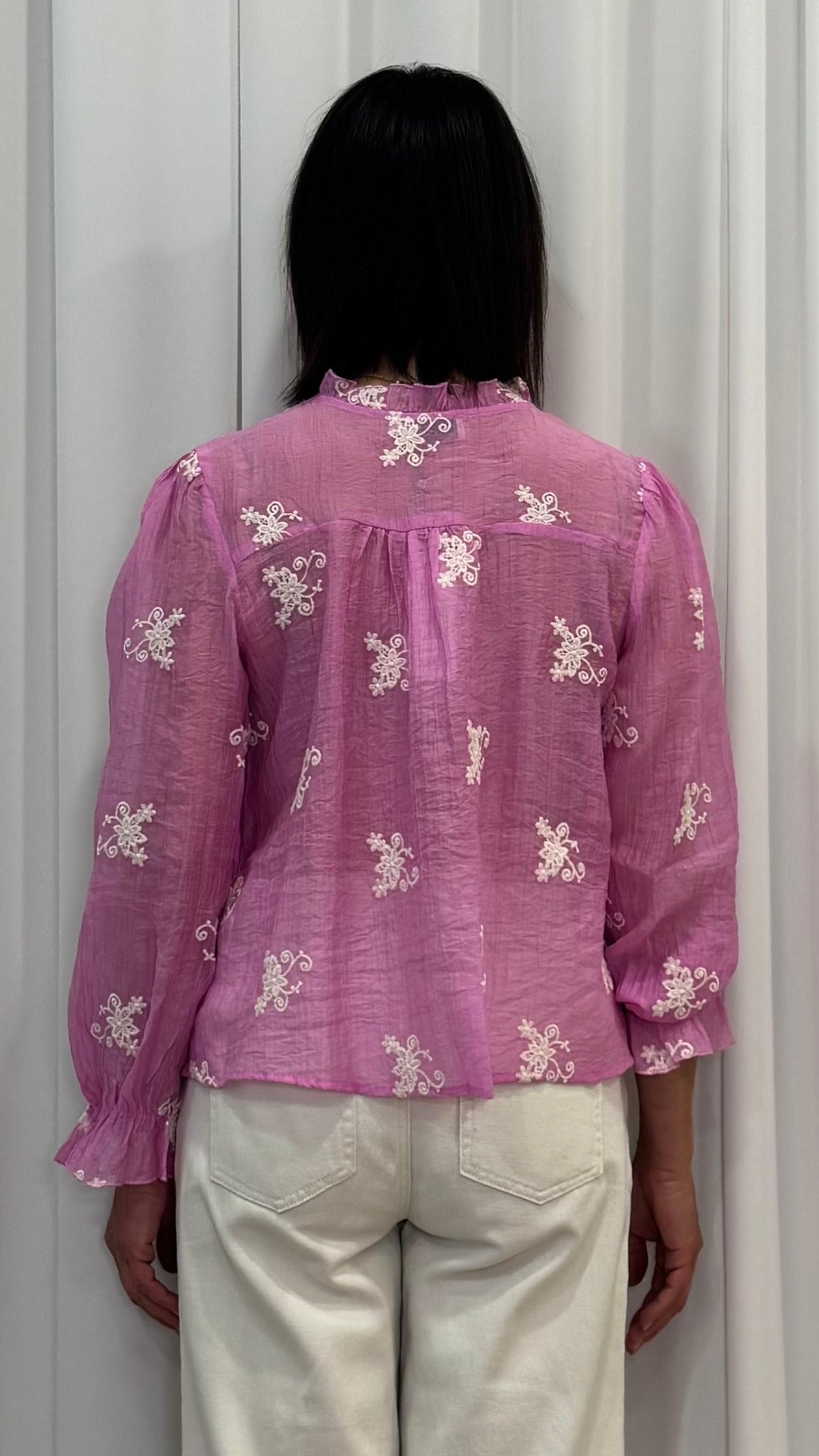 CAMICIA RICAMATA
